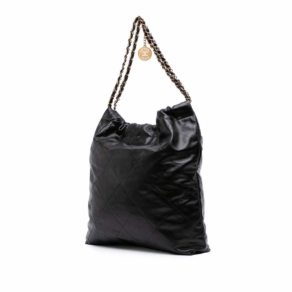 Chanel Large Shiny Calfskin 22 - 2