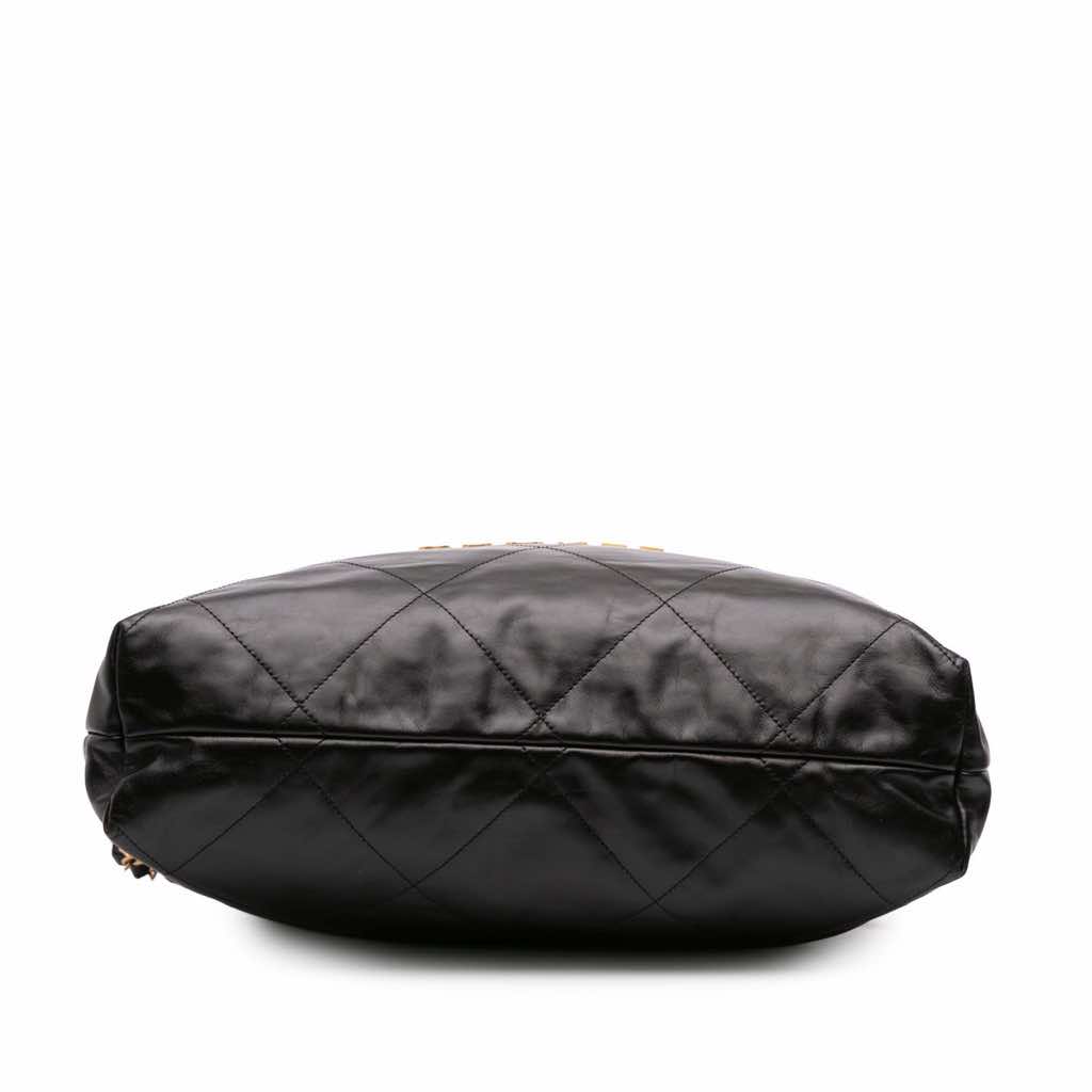 Chanel Large Shiny Calfskin 22 - 3