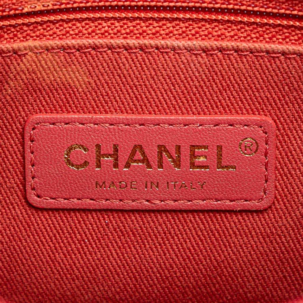 Chanel Small Caviar Paris Cuba Thread Around Flap - Side view