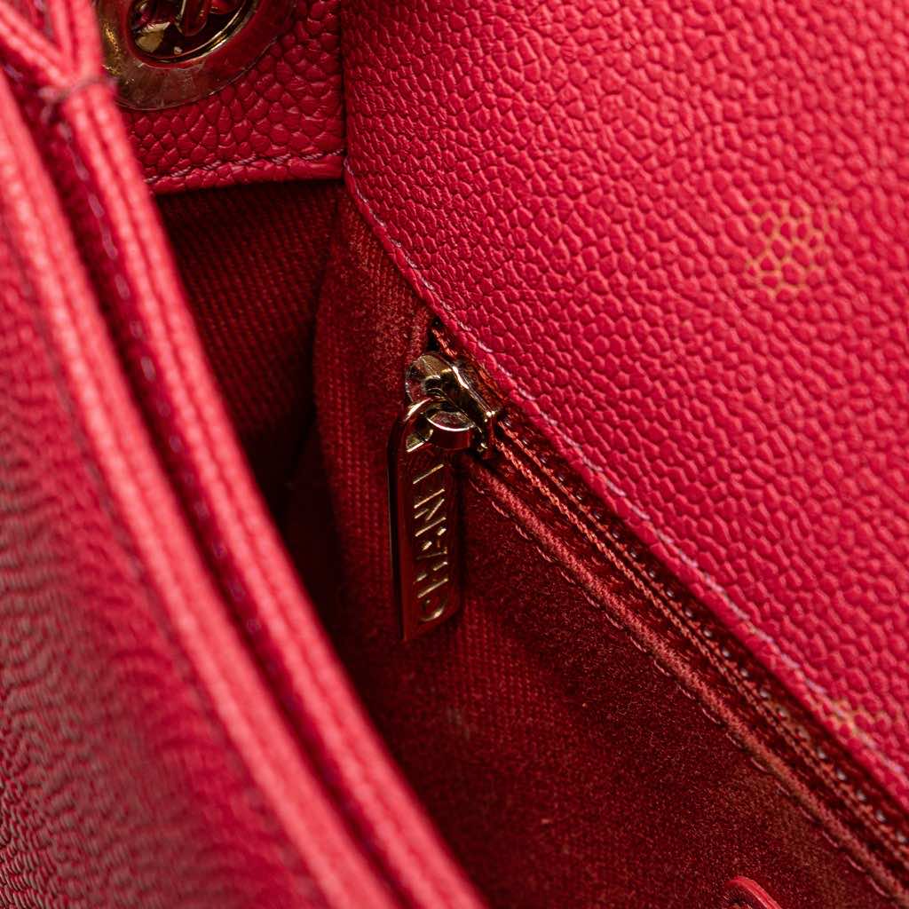 Chanel Small Caviar Paris Cuba Thread Around Flap - Detail 2