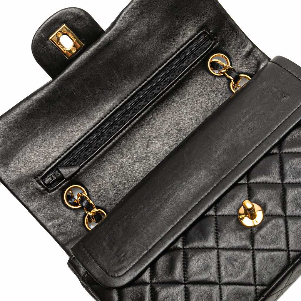 Chanel Small Classic Lambskin Double Flap - Image 10