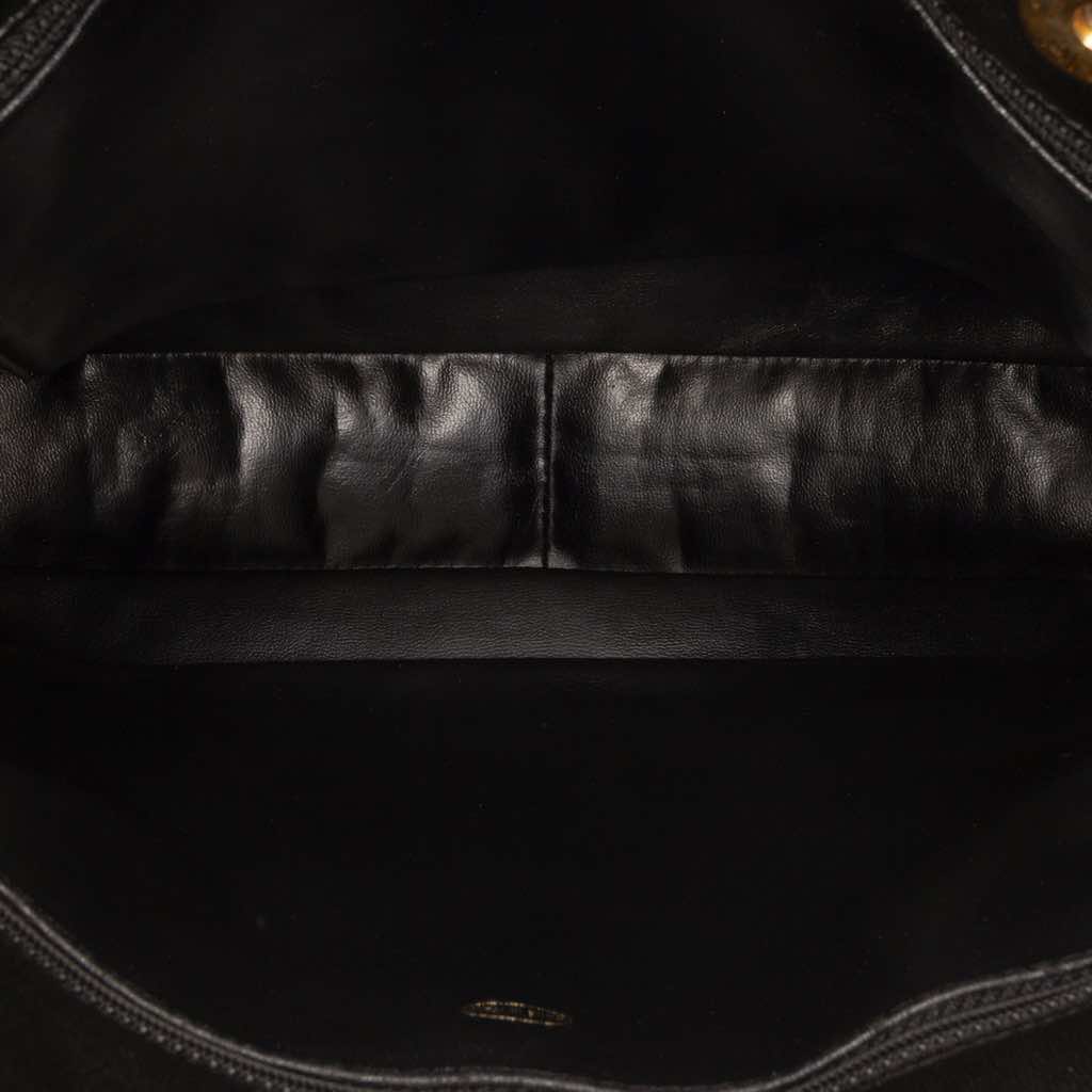 Chanel CC Lambskin Front Pocket Tote - 4