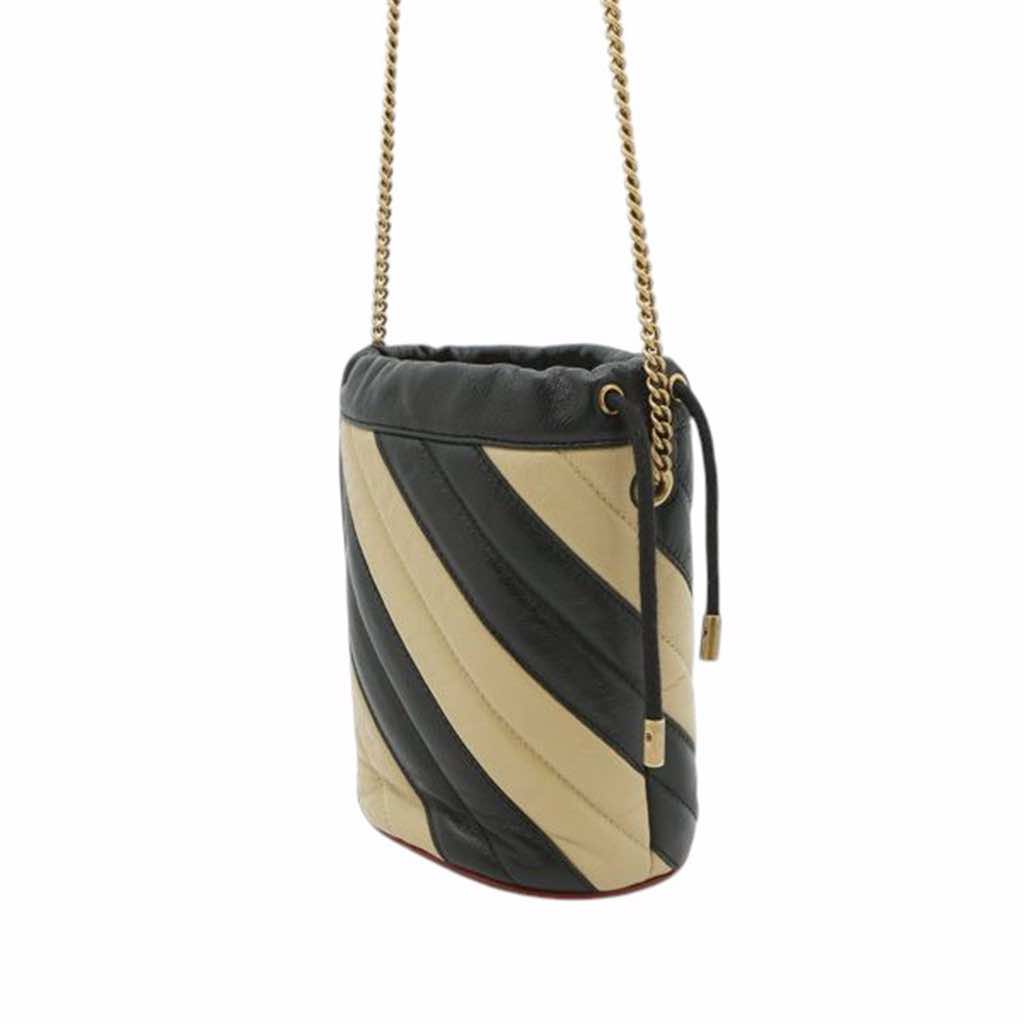 Gucci Mini GG Marmont Matelasse Leather Torchon Bucket Bag - 2