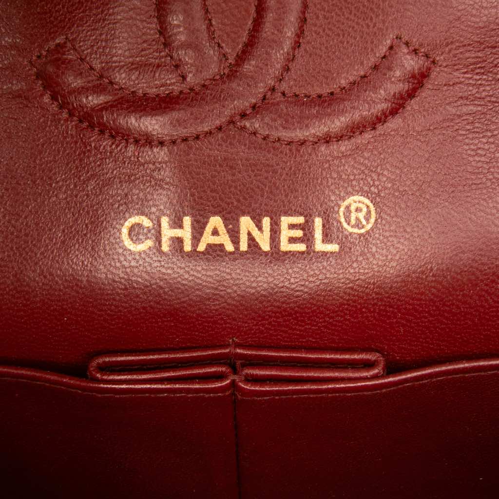 Chanel Small Classic Lambskin Double Flap - Side view