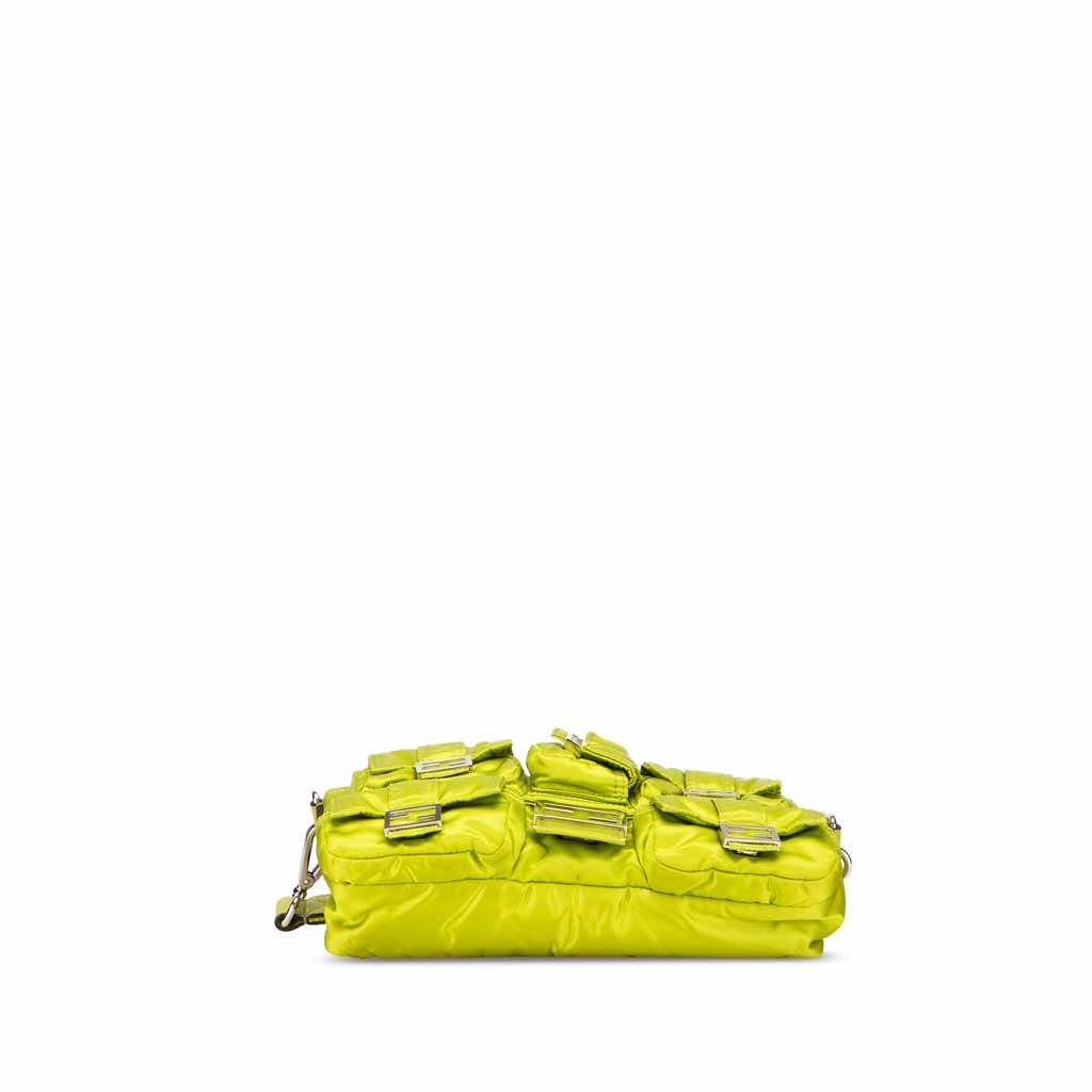 Fendi Nylon Multipocket Convertible Baguette Satchel - Image 6
