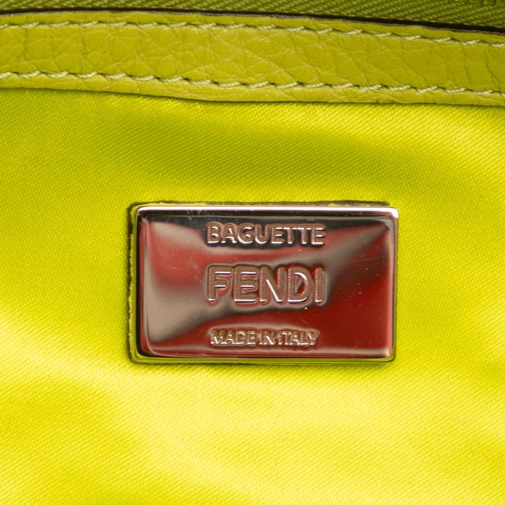 Fendi Nylon Multipocket Convertible Baguette Satchel - Side view