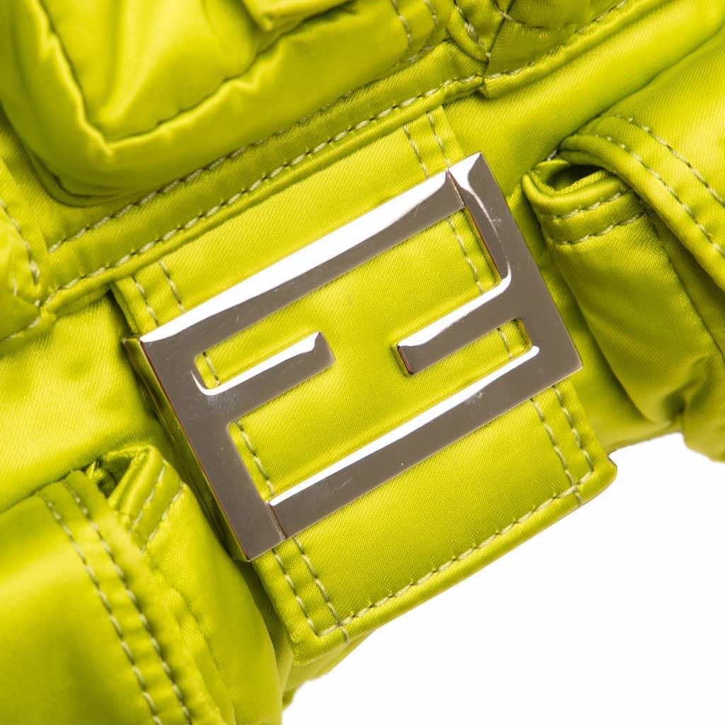 Fendi Nylon Multipocket Convertible Baguette Satchel - Image 10