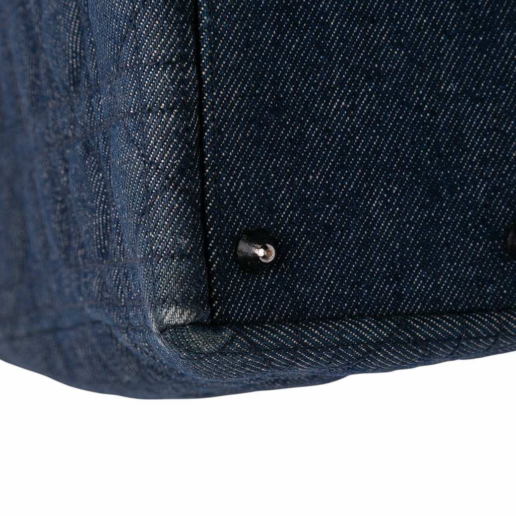 Dior Large Denim Cannage Lady Dior - Detail 2