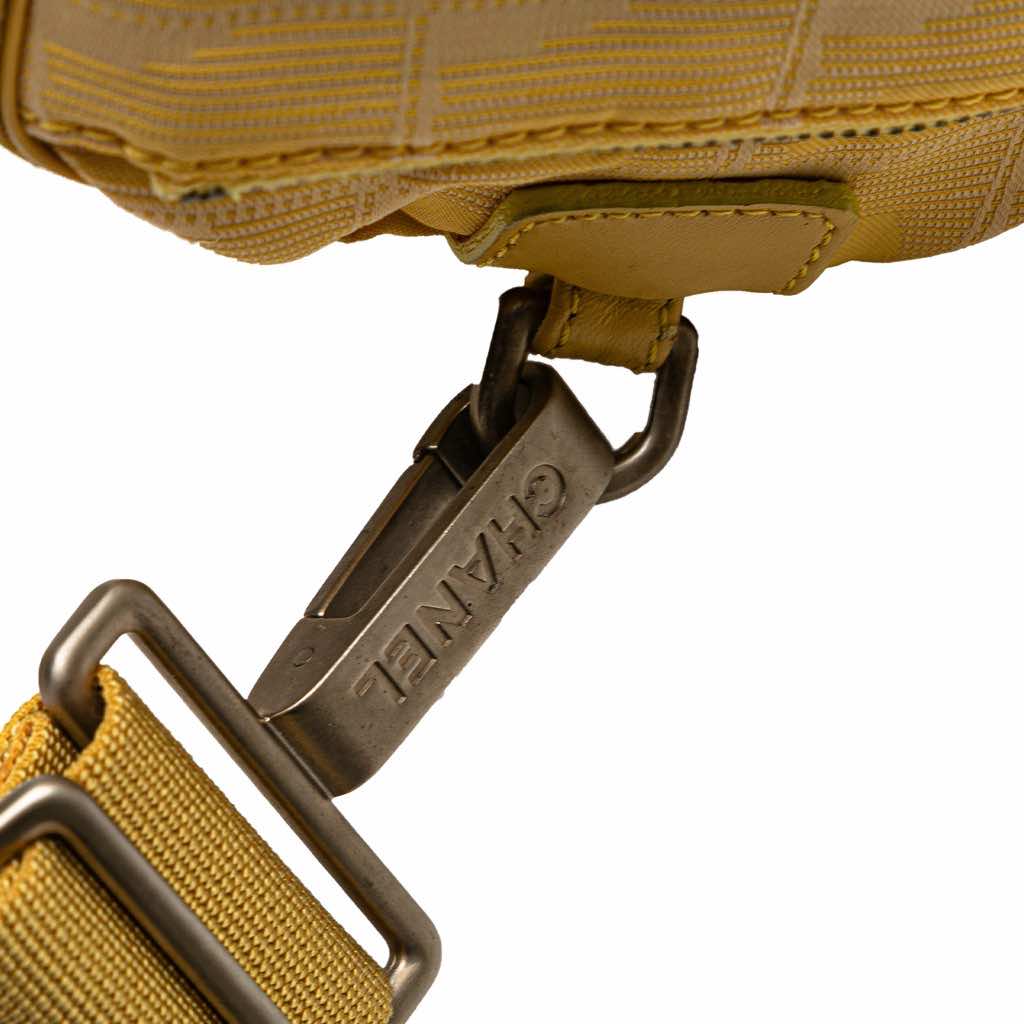 Chanel New Travel Line Nylon Barrel Shoulder Bag - Image 11