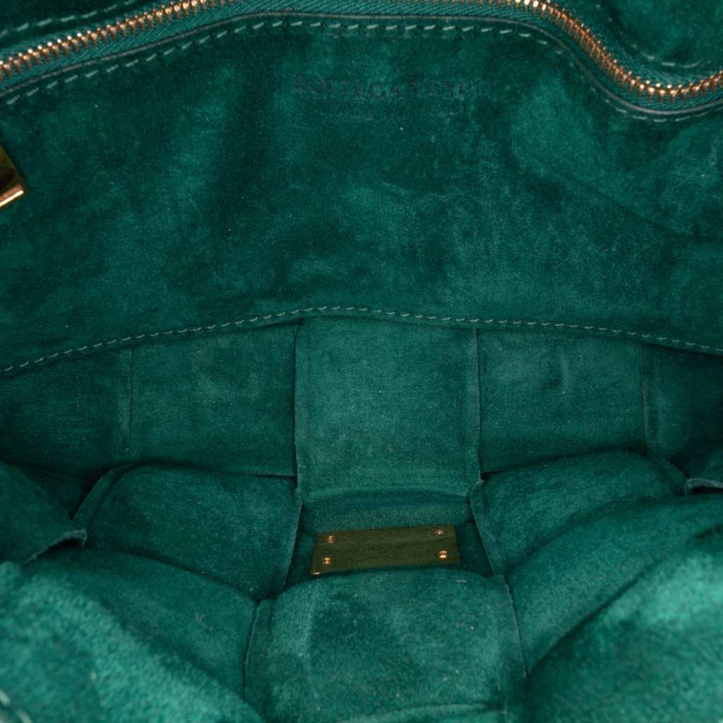 Bottega Veneta Suede Intrecciato Padded Chain Cassette Satchel - 4