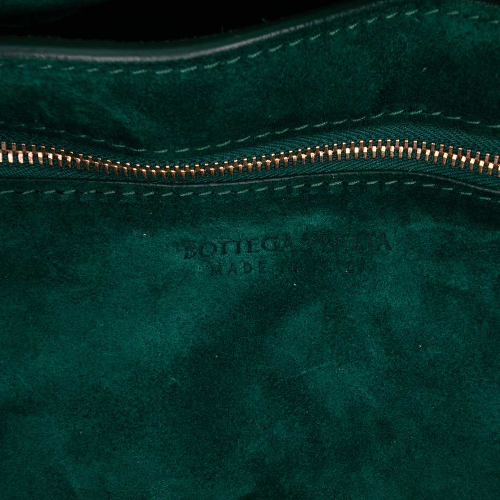 Bottega Veneta Suede Intrecciato Padded Chain Cassette Satchel - 5