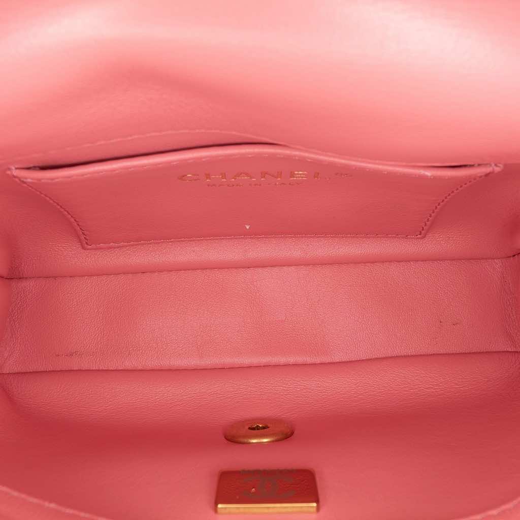 Chanel Mini Lambskin Pending CC Flap - 4
