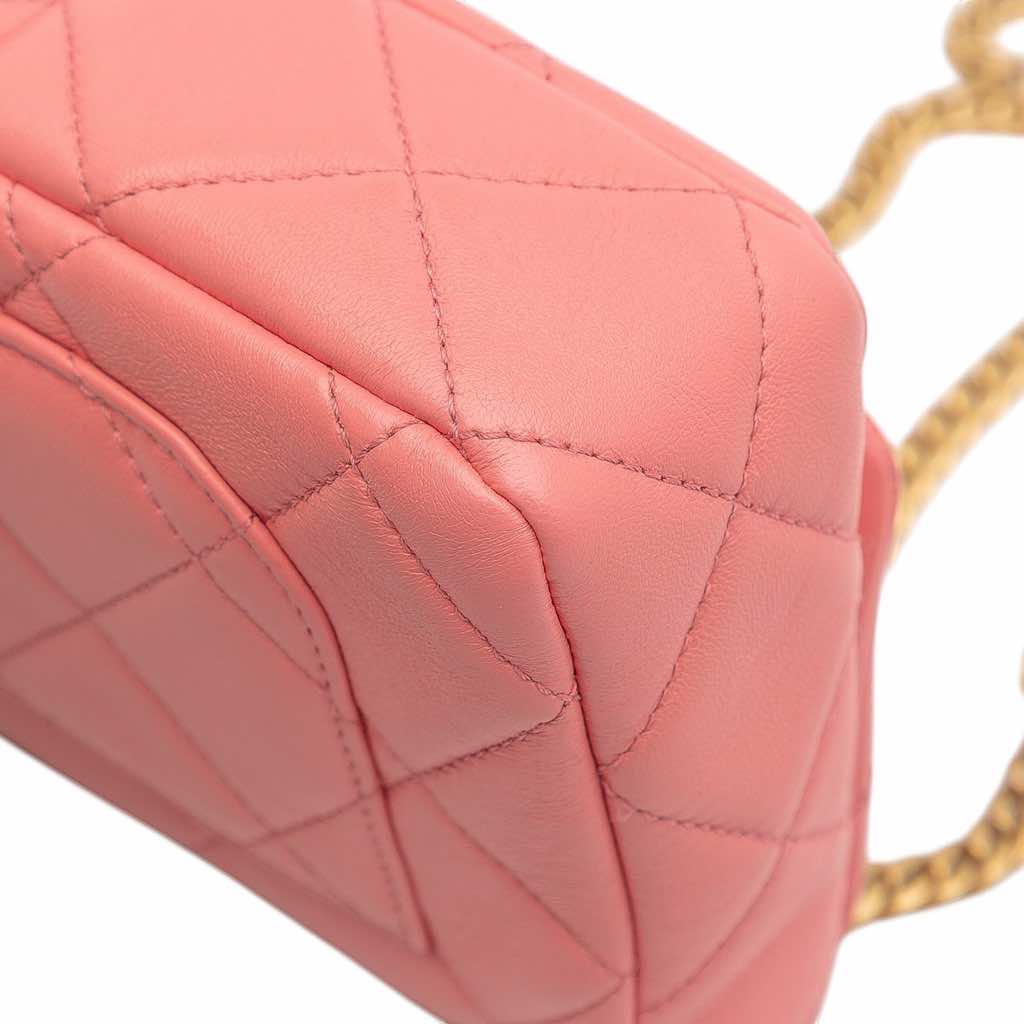 Chanel Mini Lambskin Pending CC Flap - Image 10