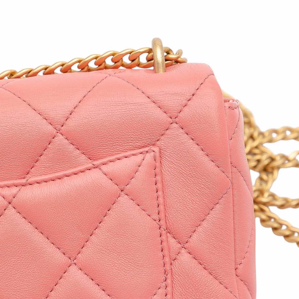 Chanel Mini Lambskin Pending CC Flap - Image 12