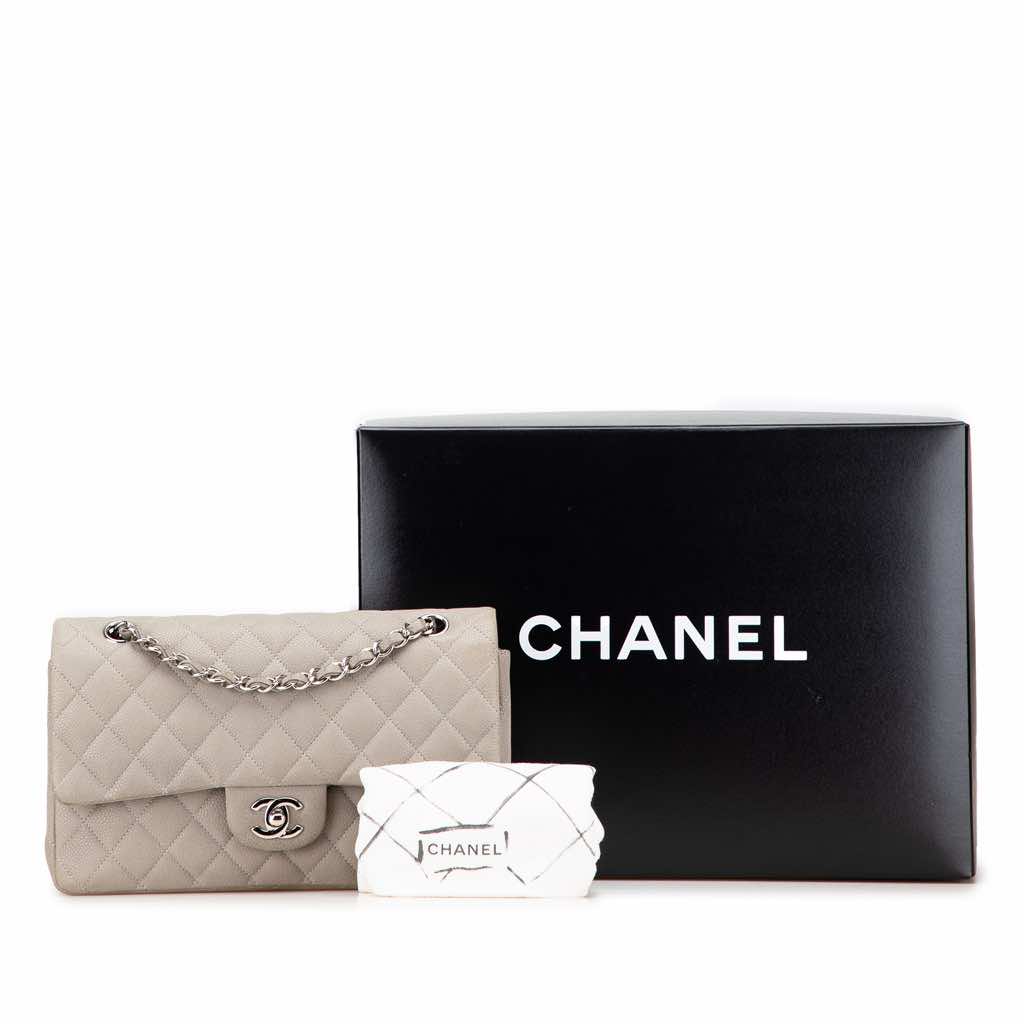 Chanel Medium Classic Caviar Double Flap - Image 12