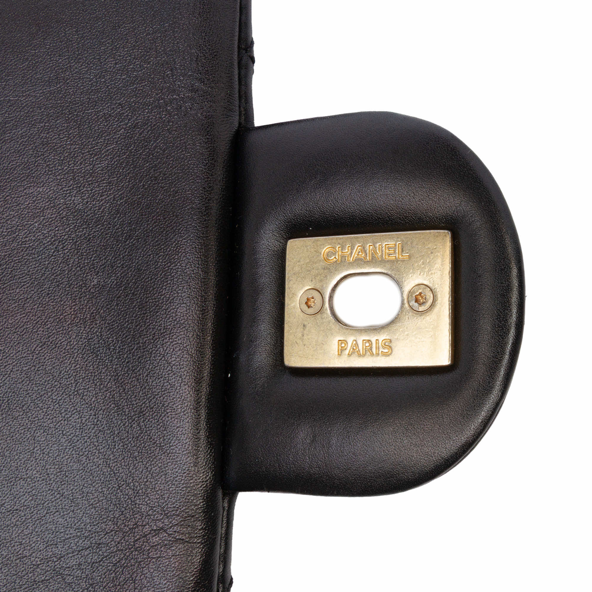 Chanel Mini Quilted Calfskin Crystal Pearls Chain Flap - Detail 1