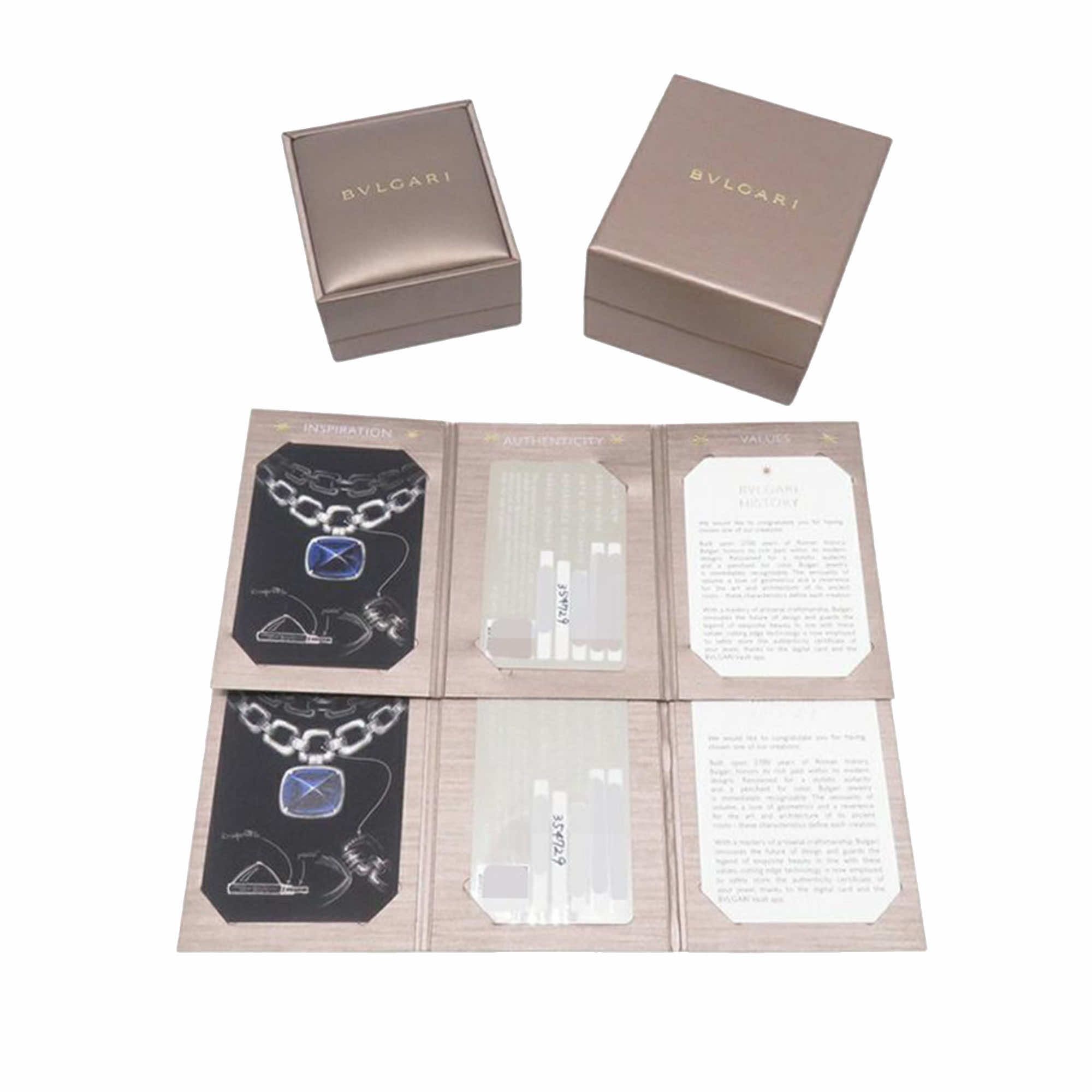 Bvlgari 18K Rose Gold and Malachite Bvlgari Stud Earrings - Image 12