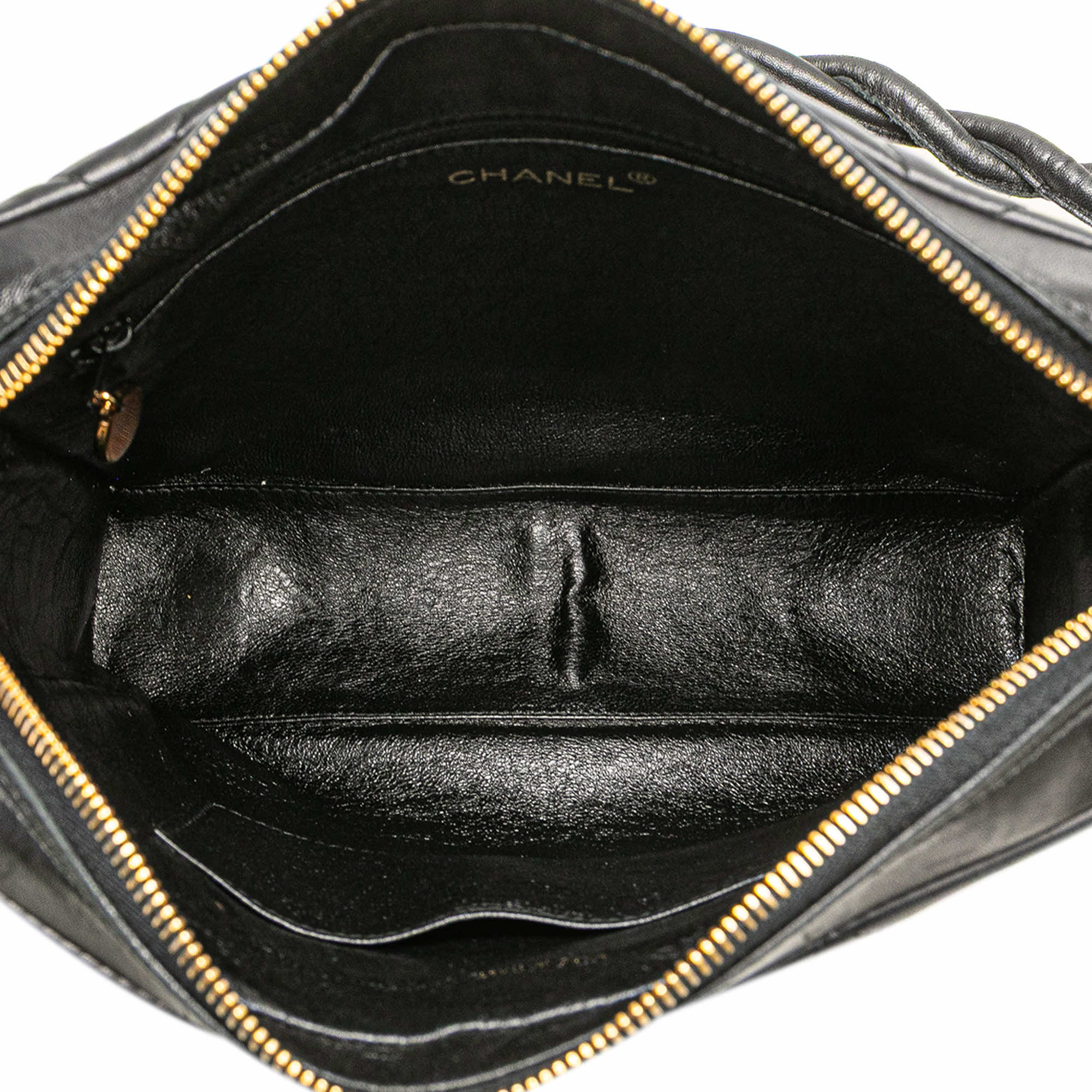 Chanel CC Quilted Lambskin Twisted Strap Crossbody - 4