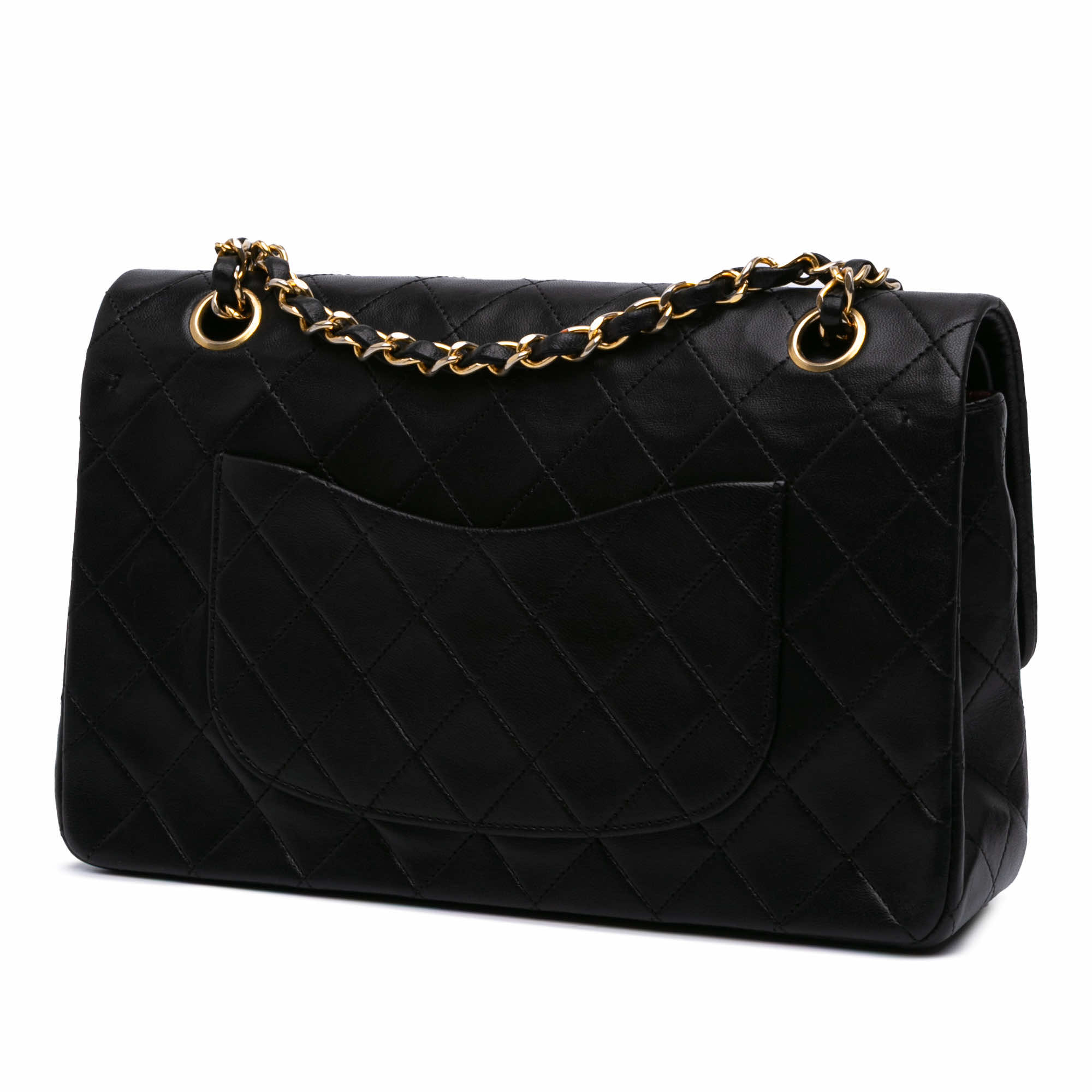 Chanel Medium Classic Lambskin Double Flap - 2