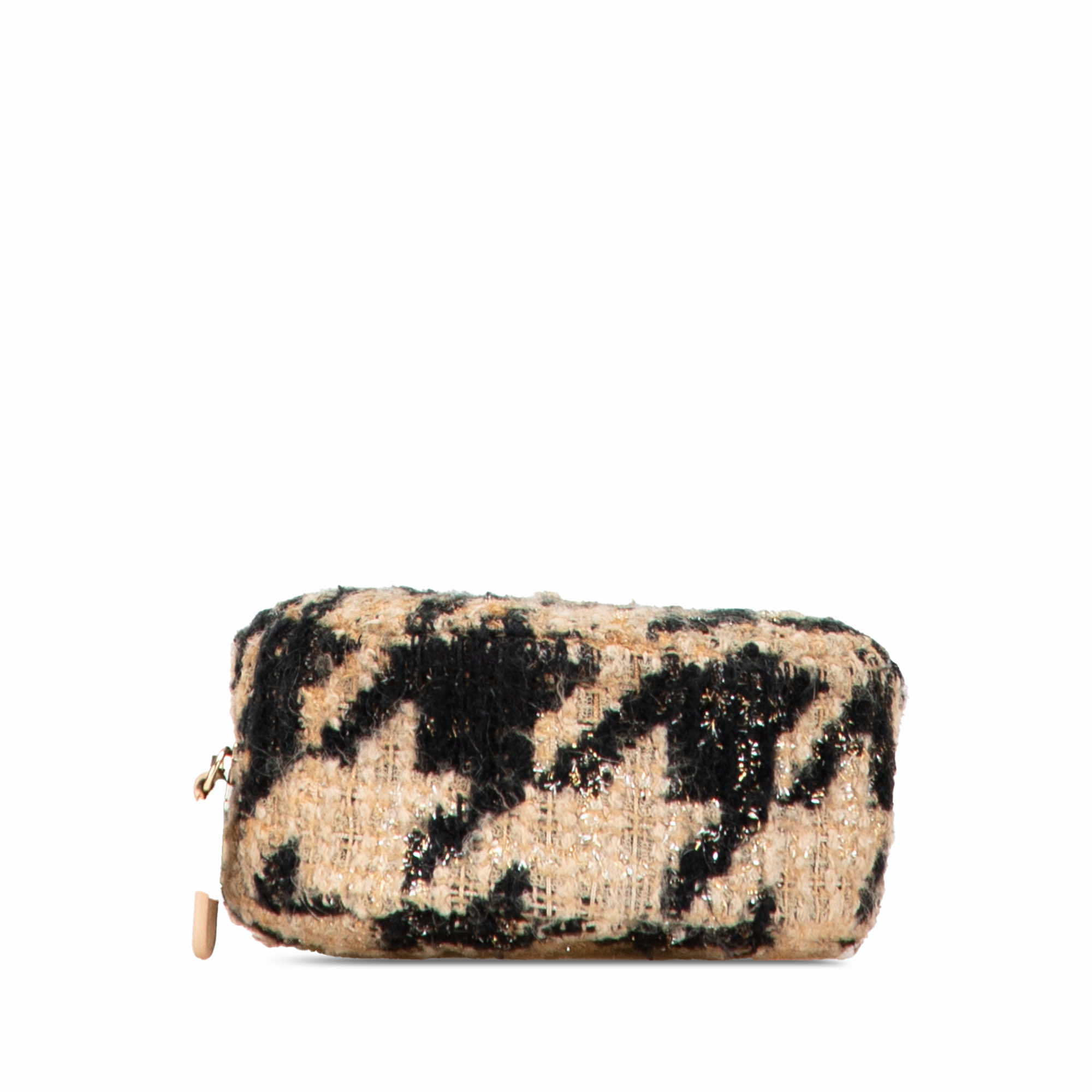 Chanel Tweed 19 Round Clutch with Chain and Coin Purse - Image 6