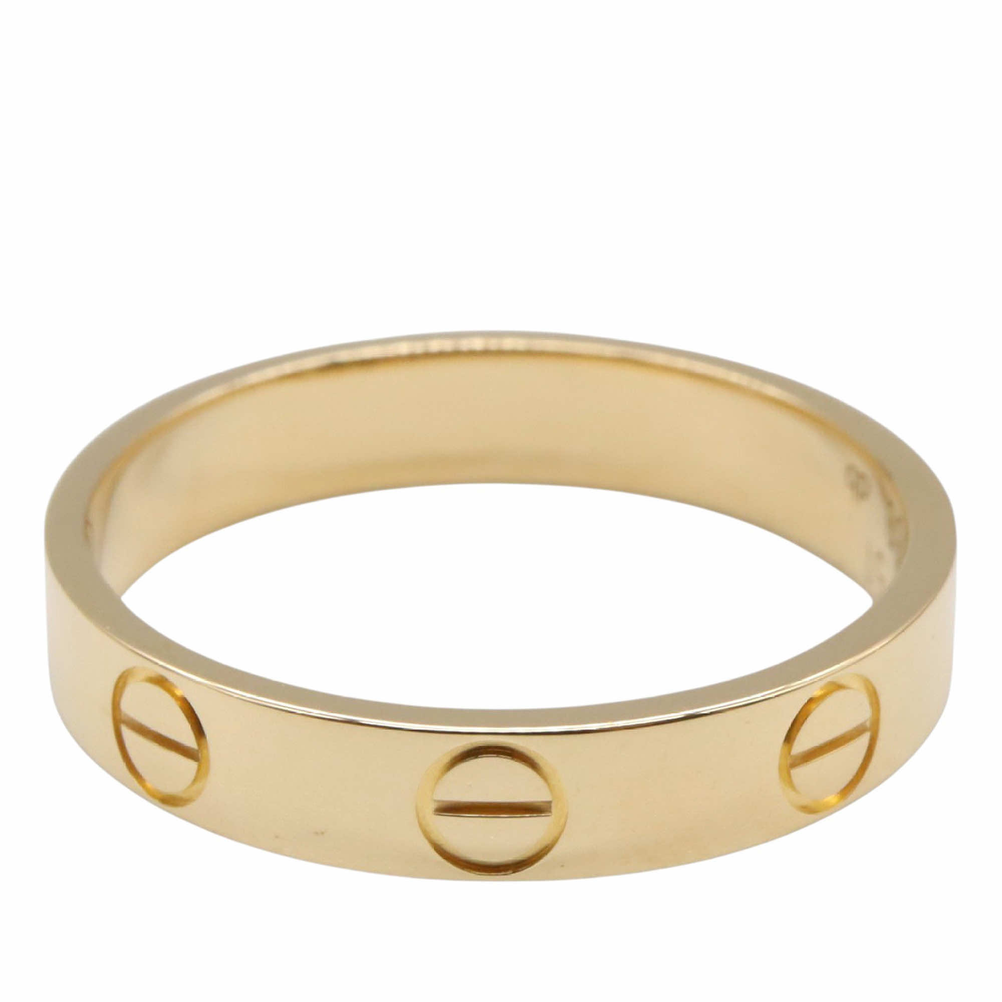 Cartier 18K Yellow Gold Small Love Ring - 2