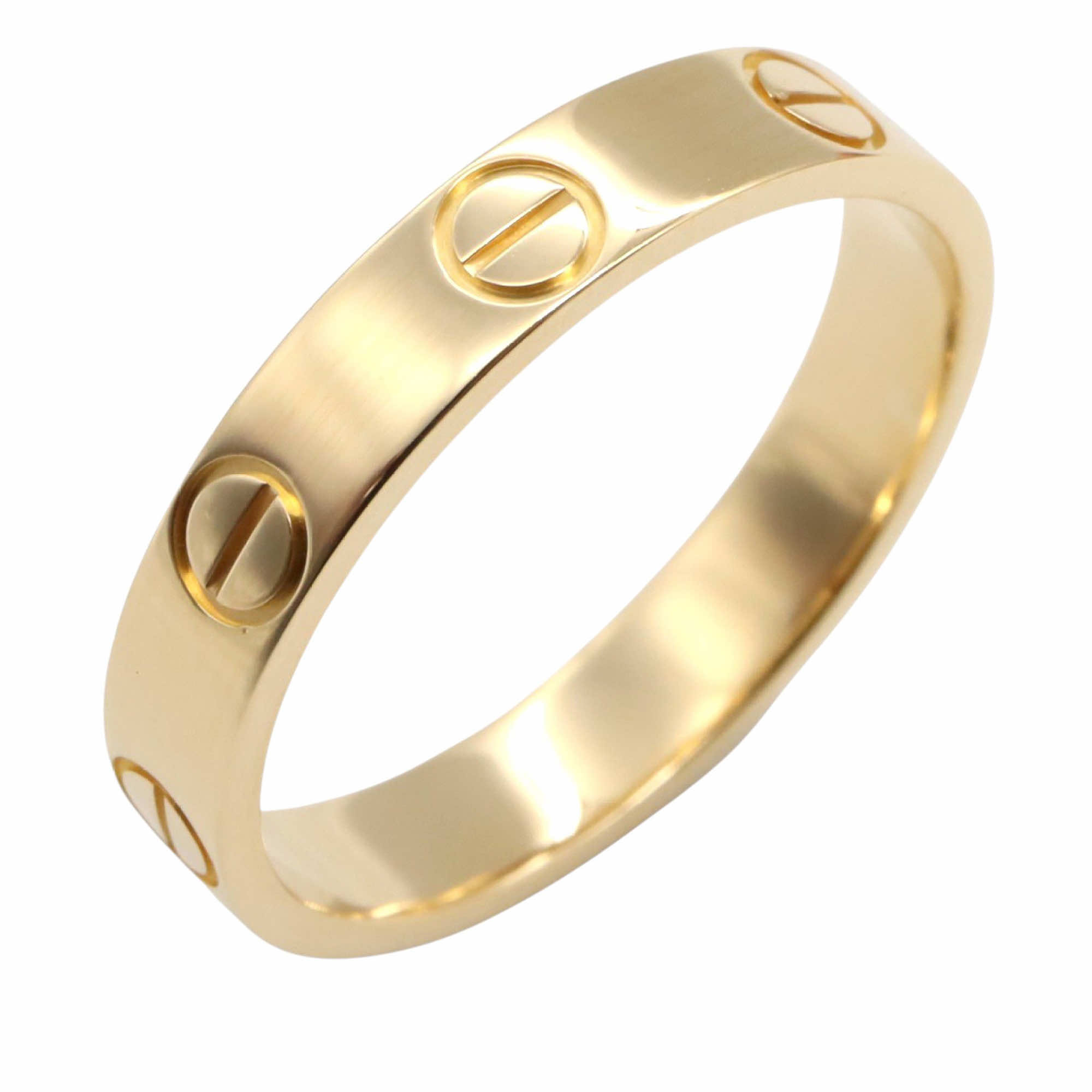 Cartier 18K Yellow Gold Small Love Ring - 3