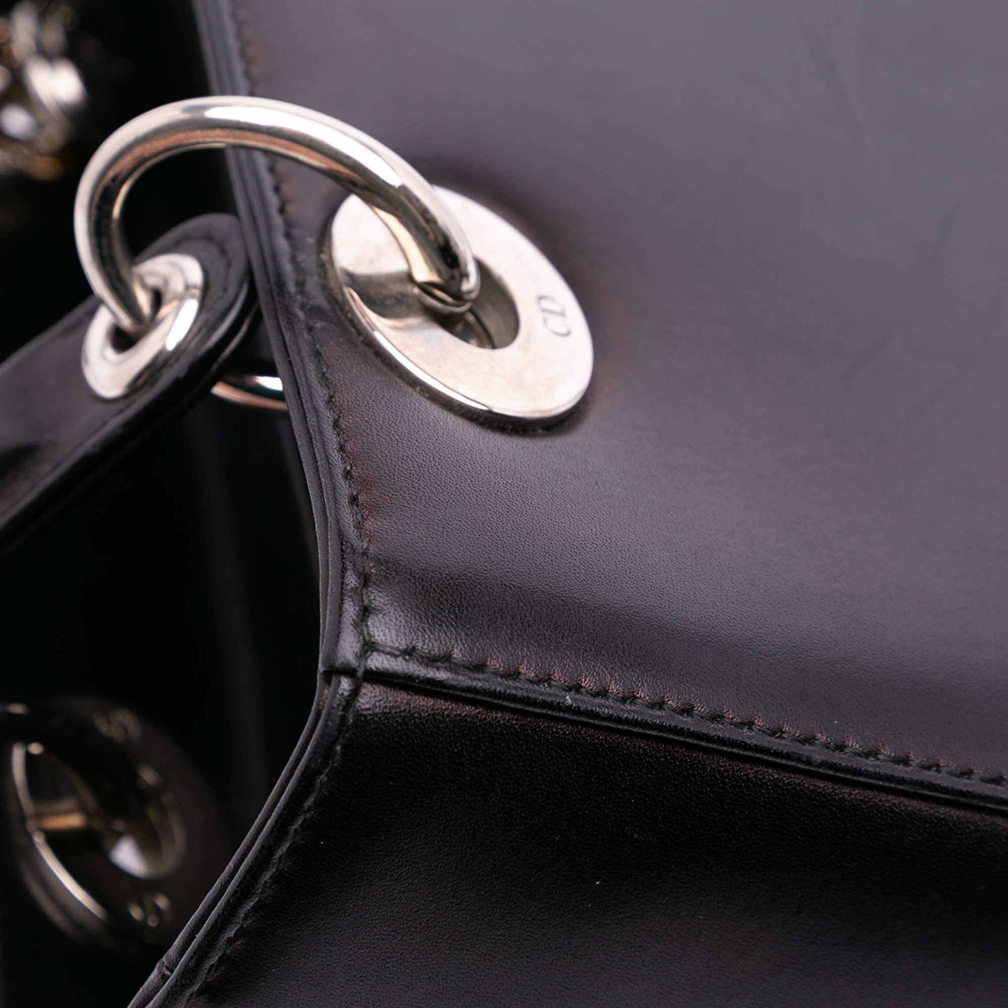 Dior Medium Calfskin Pockets Lady Dior - Image 10