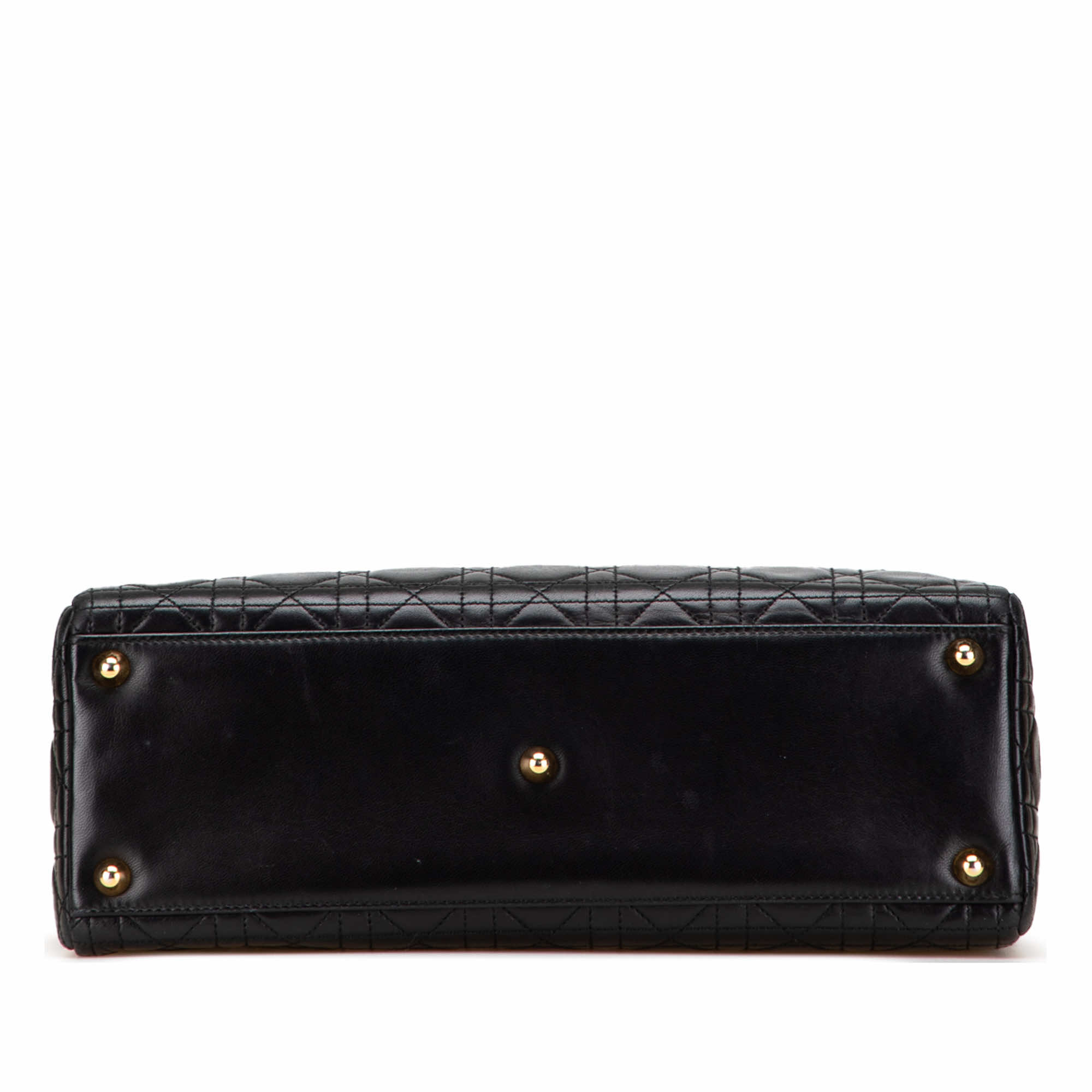 Dior Large Lambskin Cannage Lady Dior - Image 6