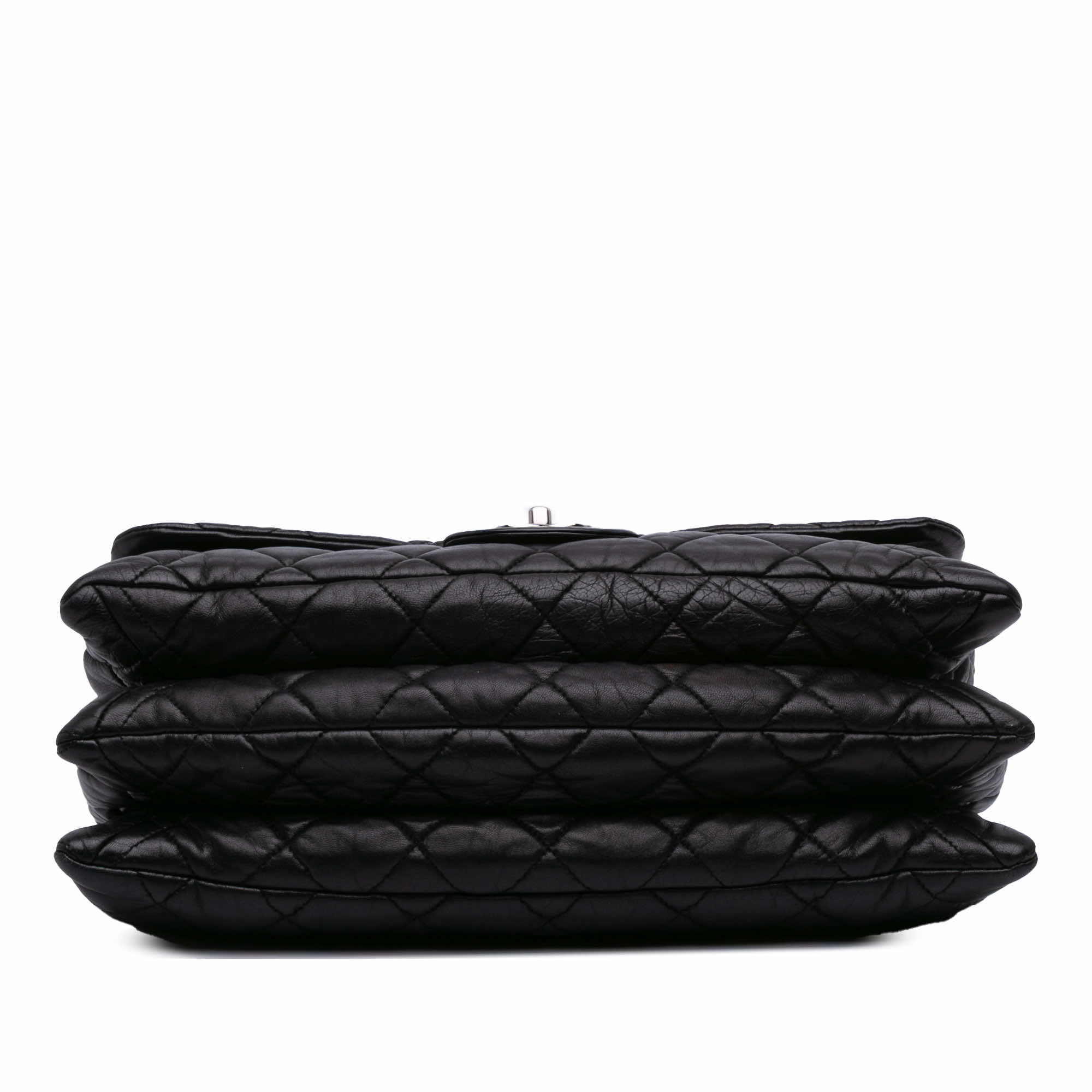 Chanel Maxi Quilted Lambskin 3 Flap - 3