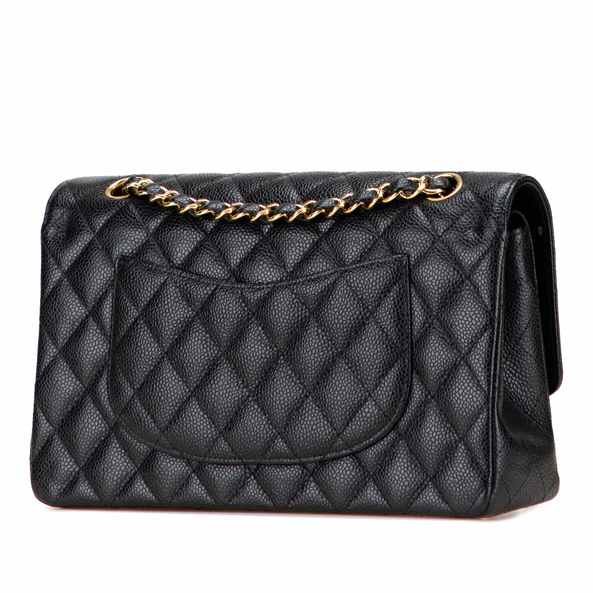 Chanel Medium Classic Caviar Double Flap - 2