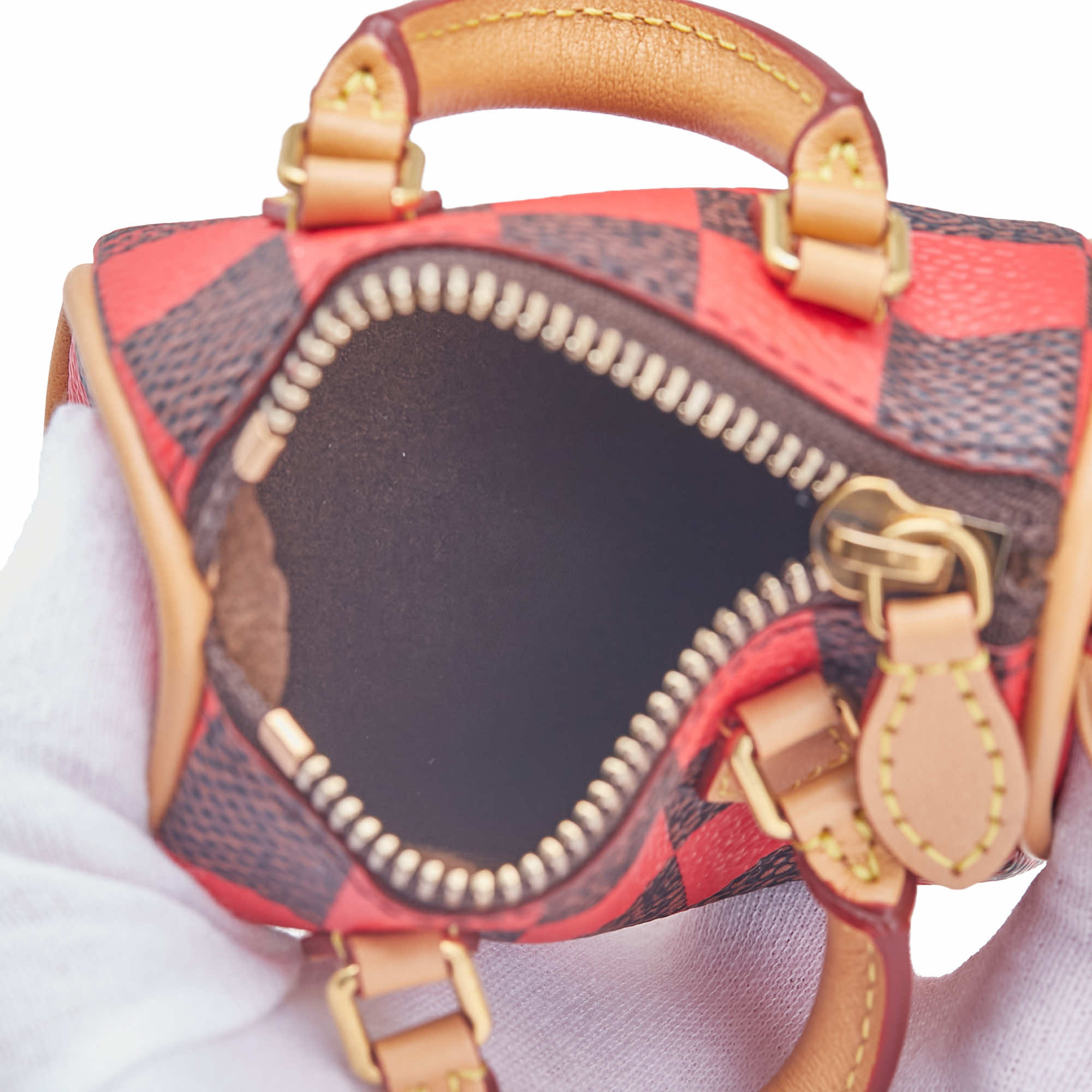 Louis Vuitton Damier Pop Mini Speedy Bag Charm - 4