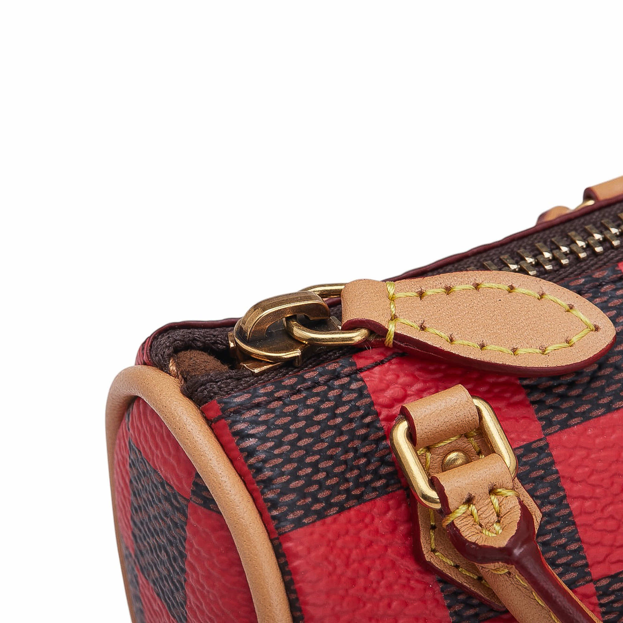 Louis Vuitton Damier Pop Mini Speedy Bag Charm - Detail 1