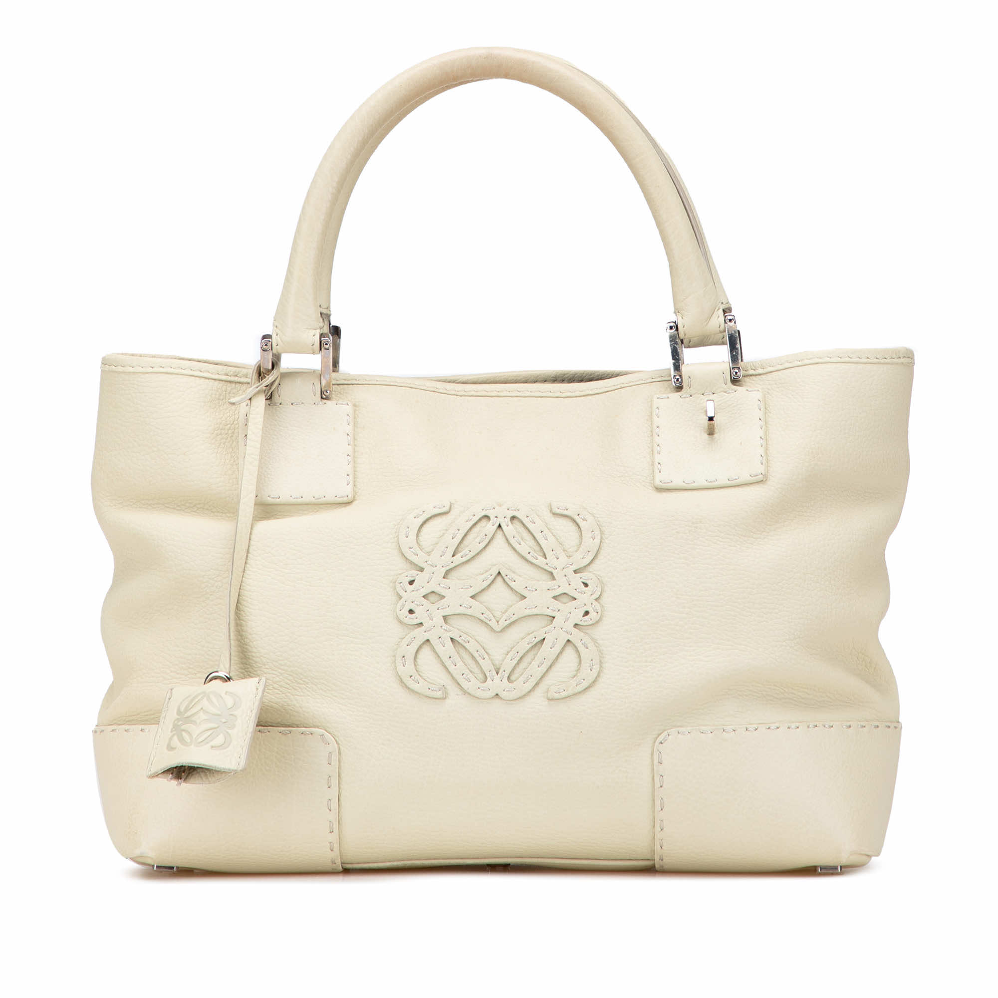 Loewe Leather Fusta 30 Tote