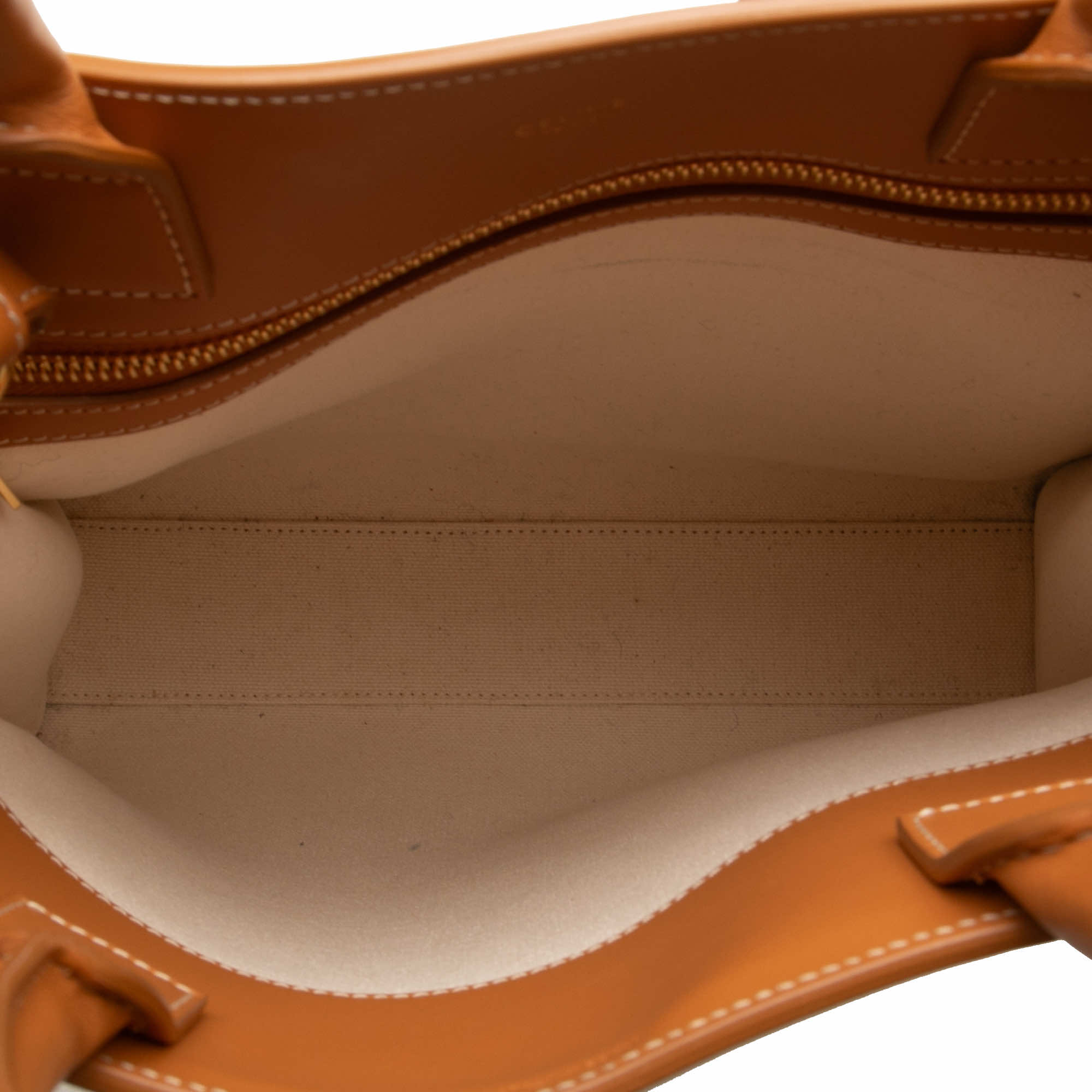 Celine Small Canvas Vertical Cabas Satchel - 4