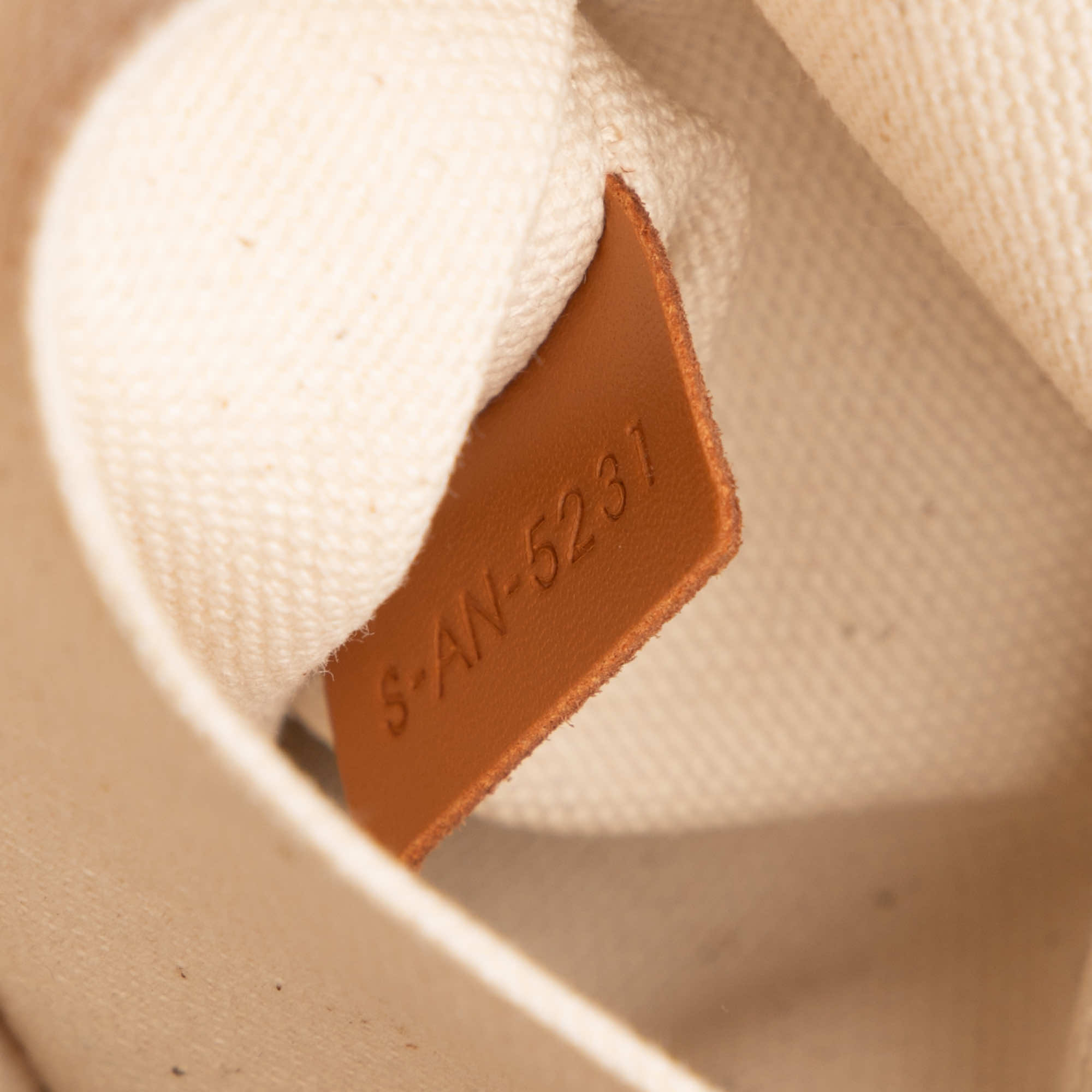 Celine Small Canvas Vertical Cabas Satchel - Detail 1