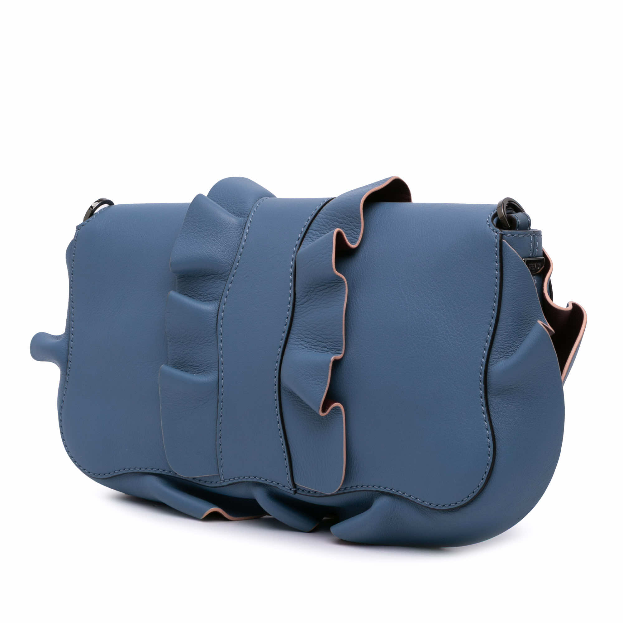 Fendi Medium Calfskin Waves Baguette - 2