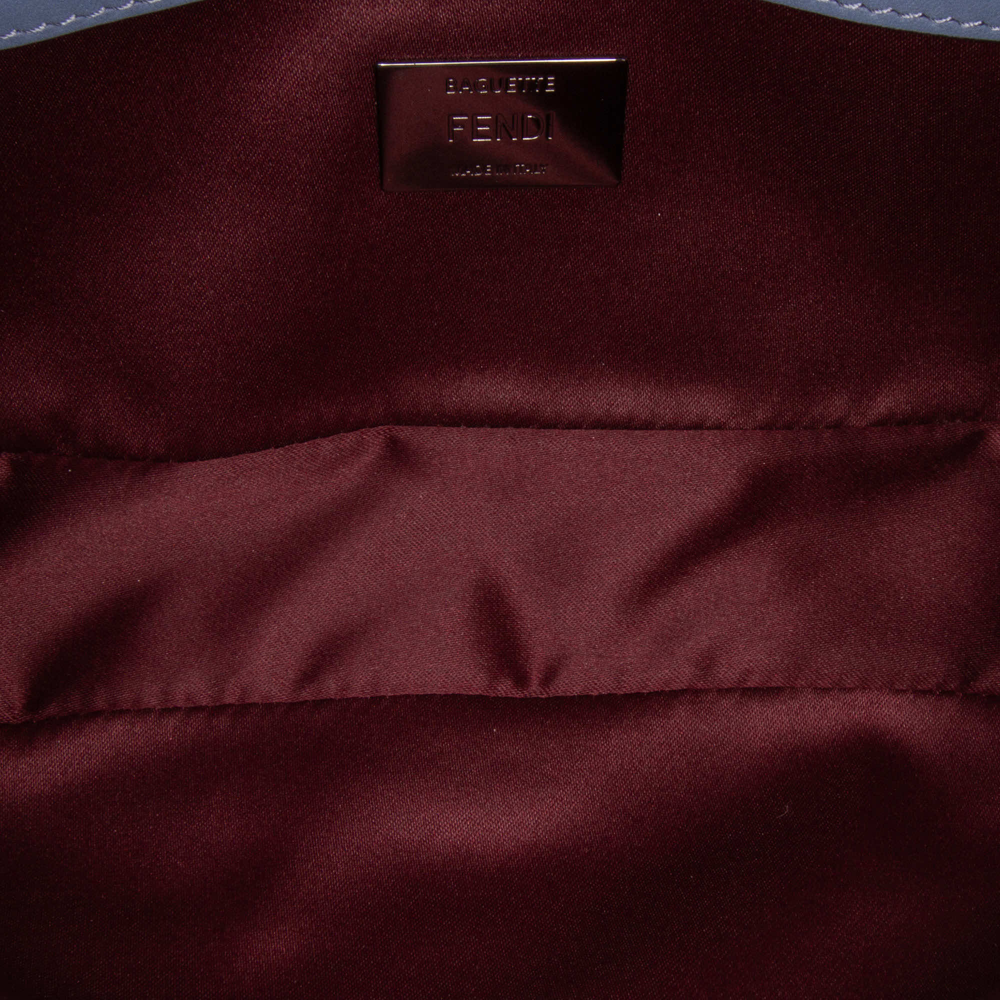 Fendi Medium Calfskin Waves Baguette - 4