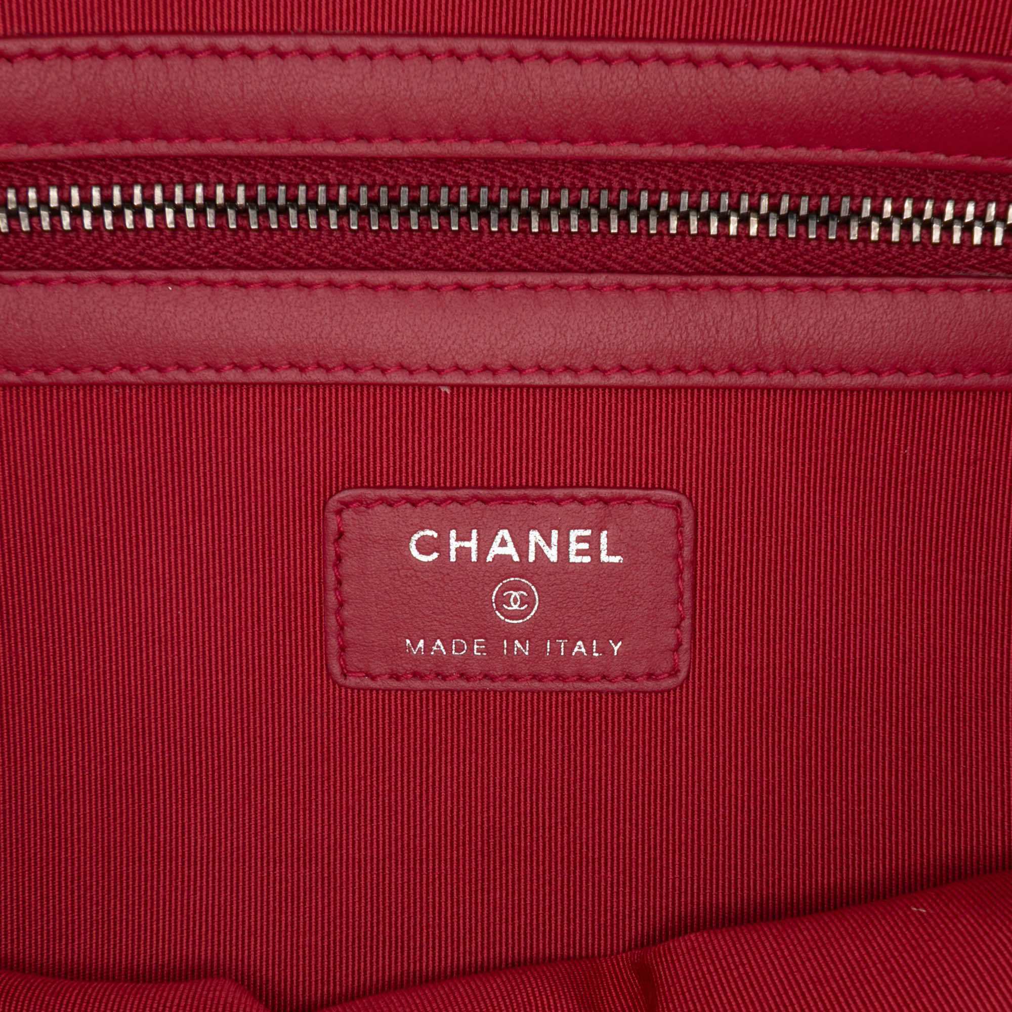 Chanel Large Aged Calfskin Gabrielle O Case Clutch - 5