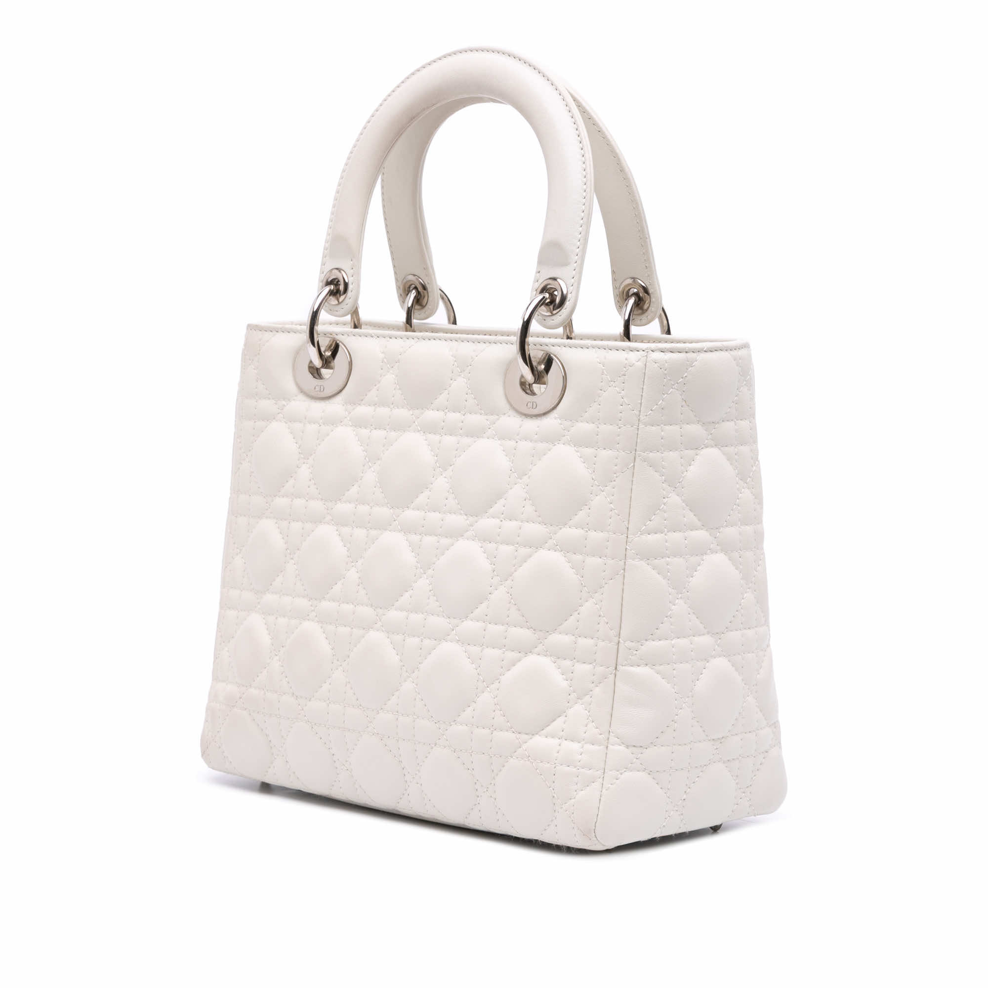 Dior Medium Lambskin Cannage Lady Dior - 2