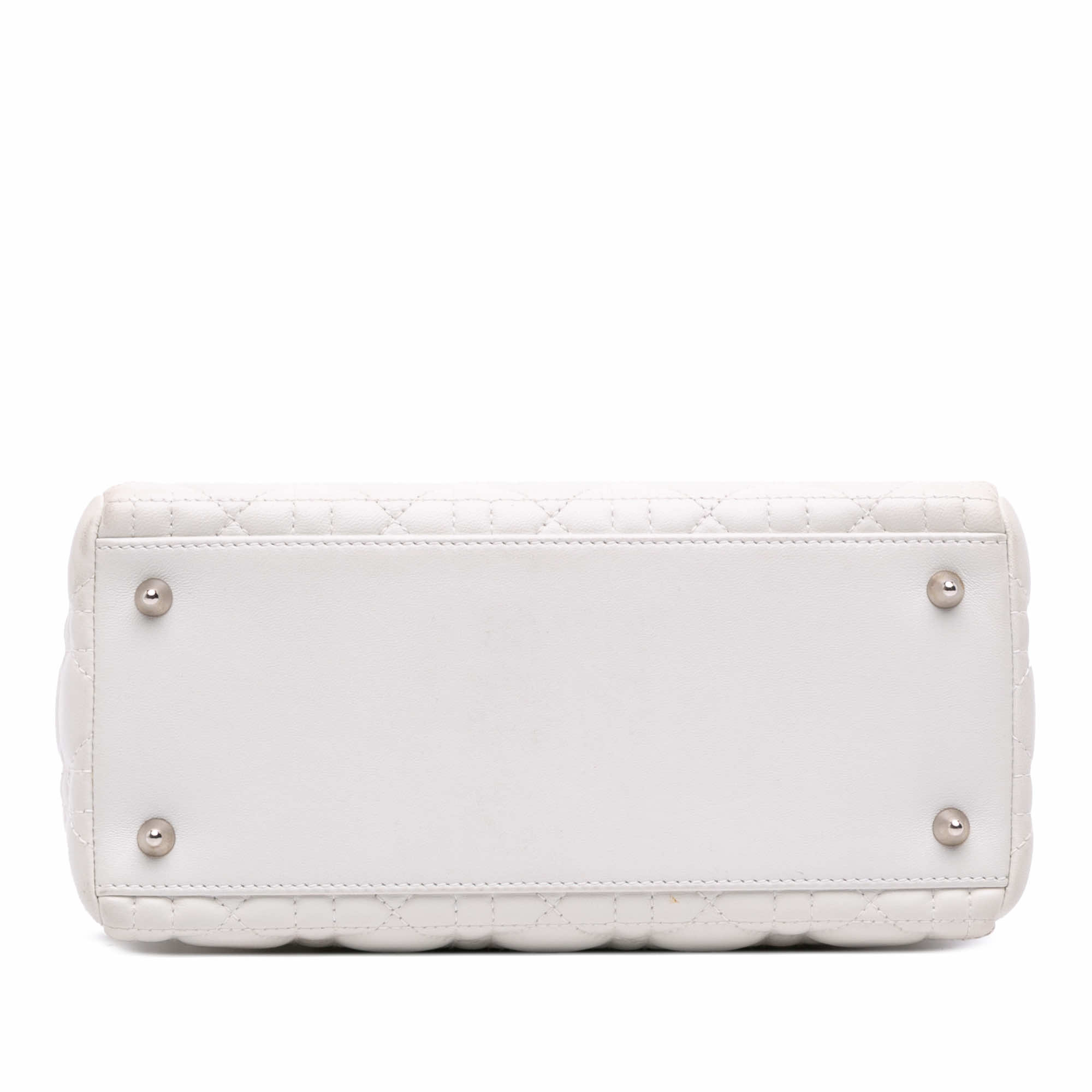 Dior Medium Lambskin Cannage Lady Dior - 3