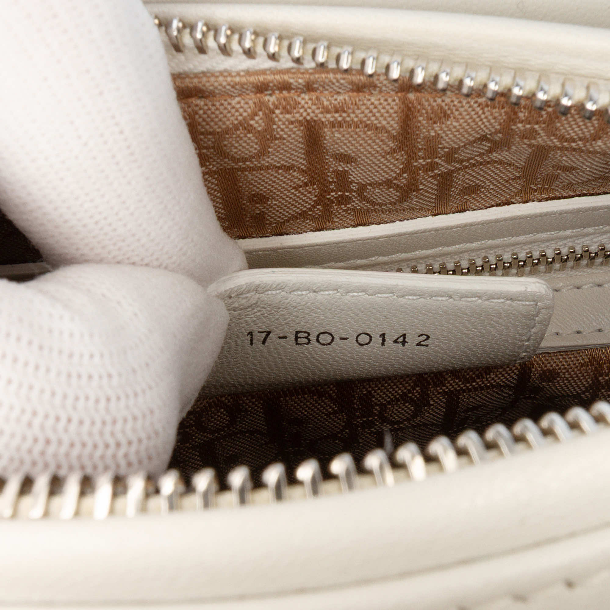 Dior Medium Lambskin Cannage Lady Dior - 5