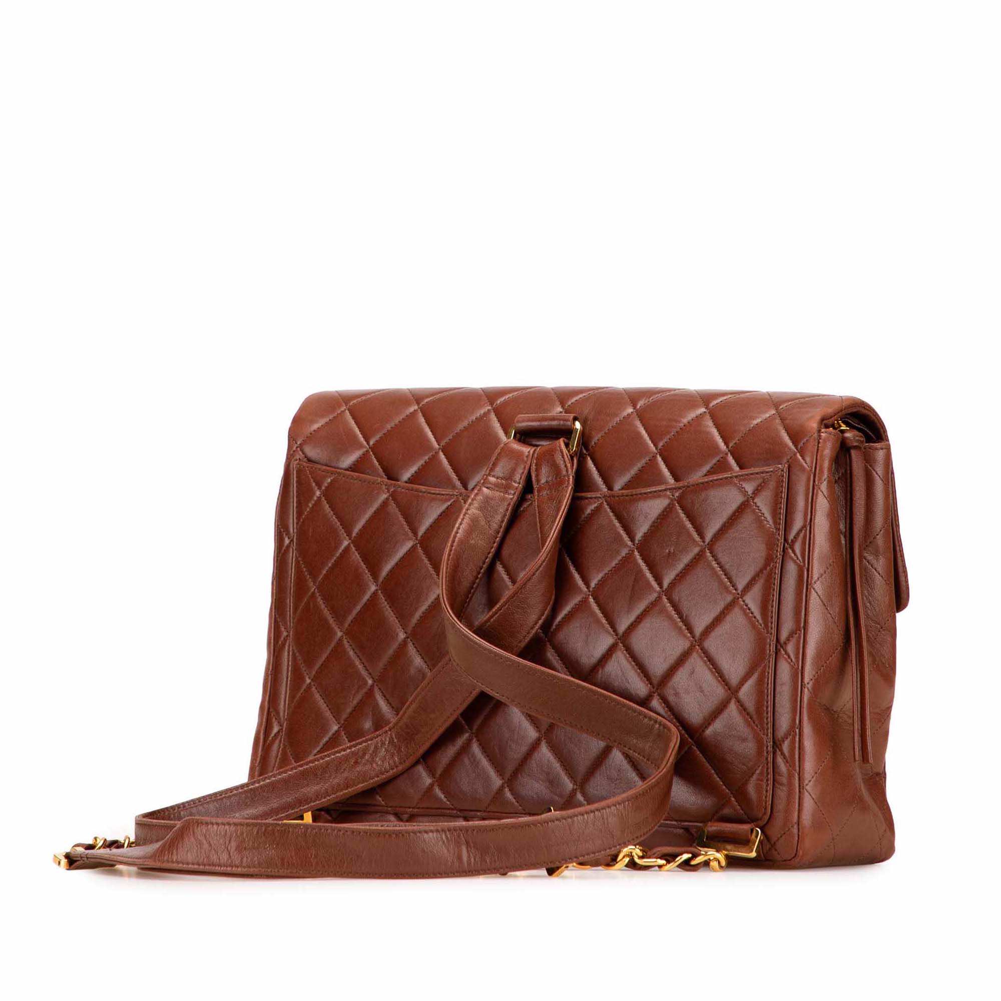 Chanel Jumbo XL Quilted Lambskin Flap Backpack - 2