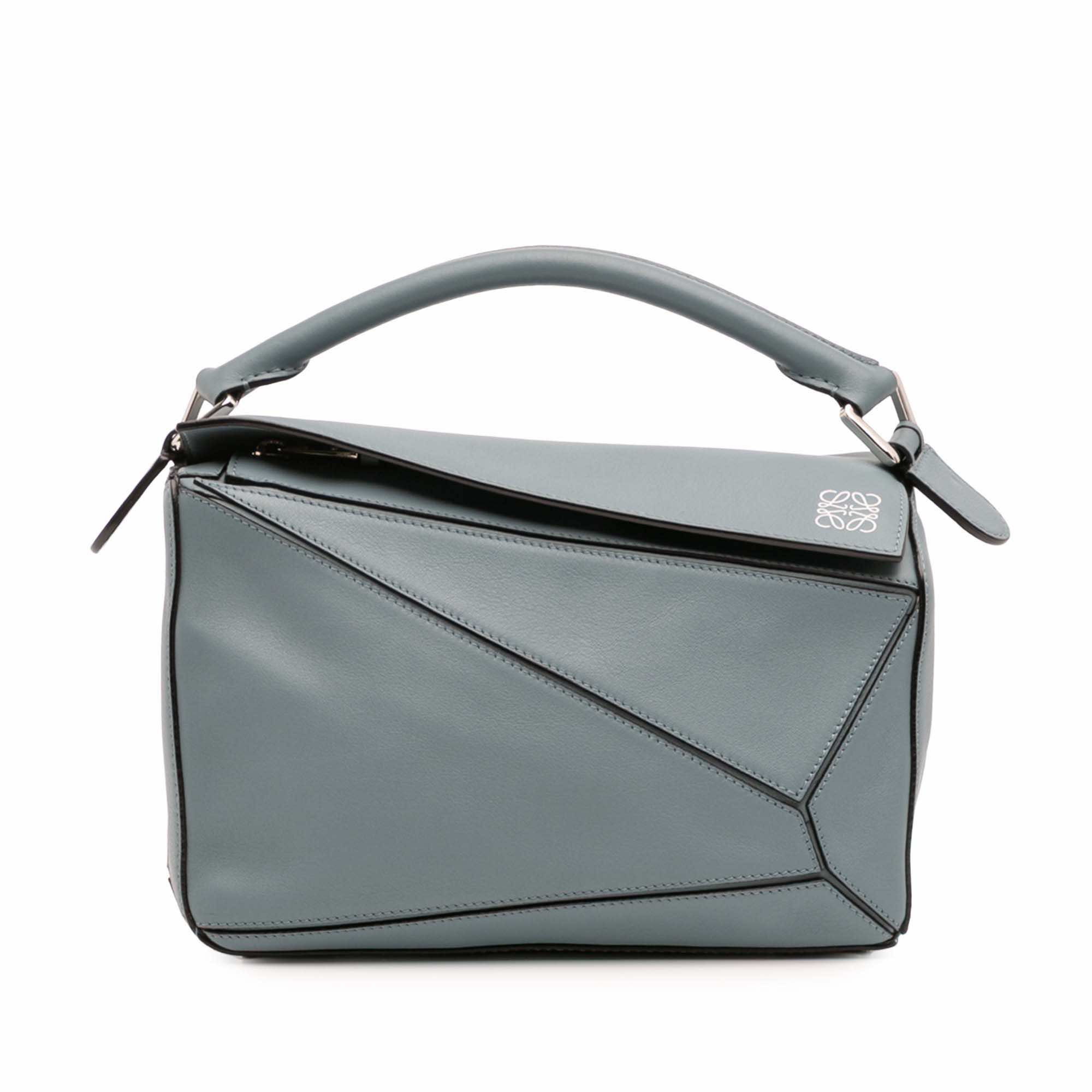Loewe Small Calfskin Puzzle Satchel