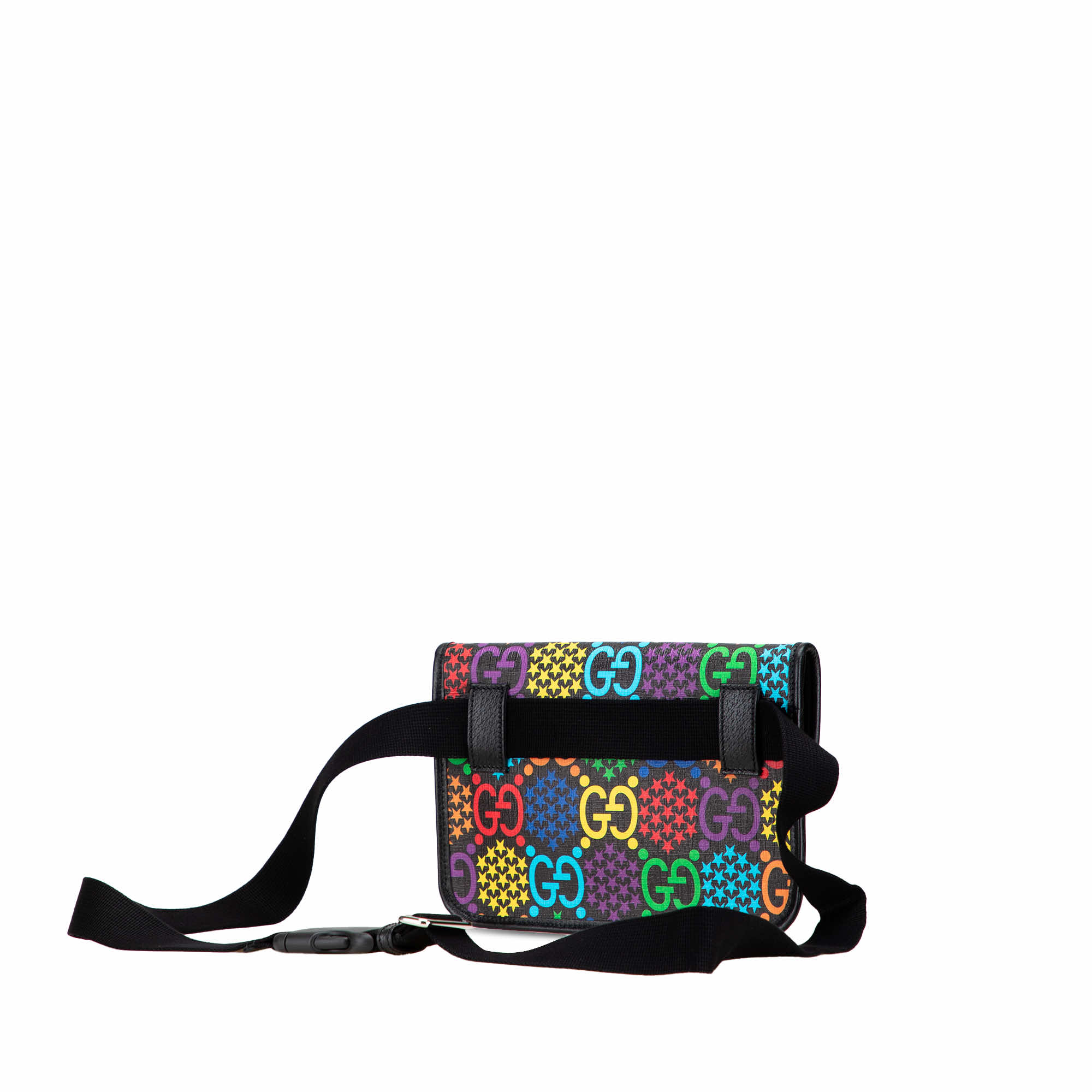 Gucci GG Supreme Psychedelic Belt Bag - Back view