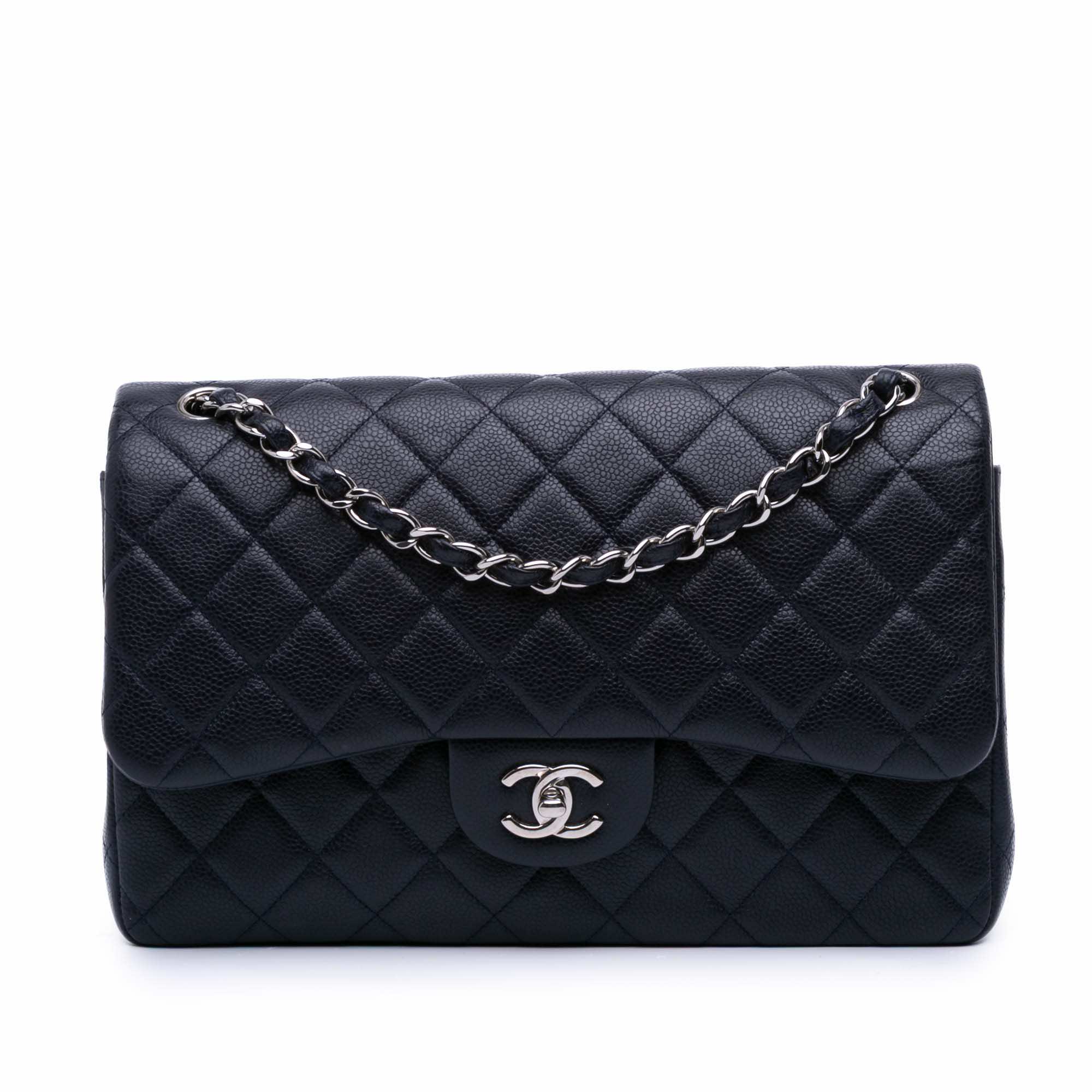 Chanel Jumbo Classic Caviar Double Flap
