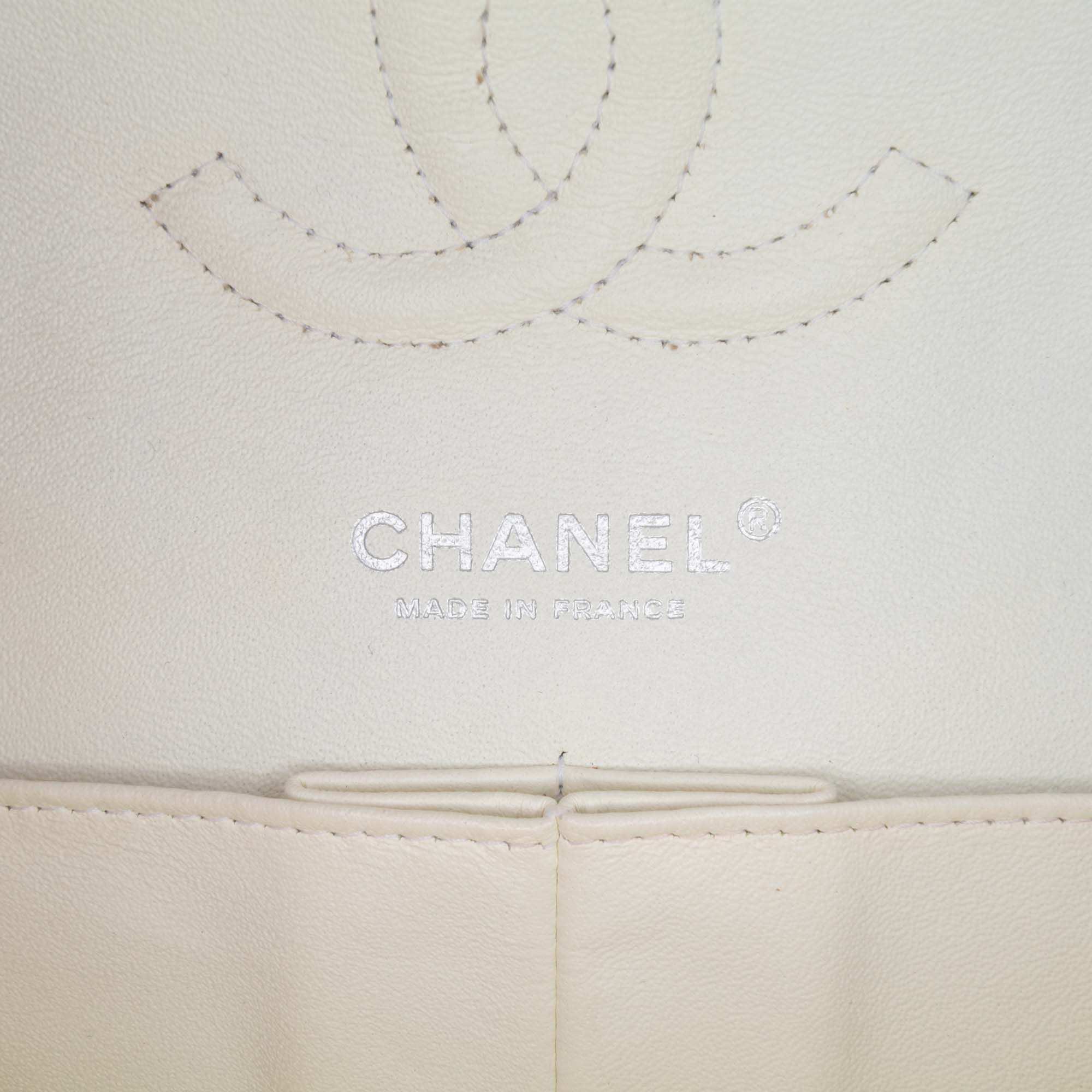 Chanel Medium Classic Caviar Double Flap - Side view