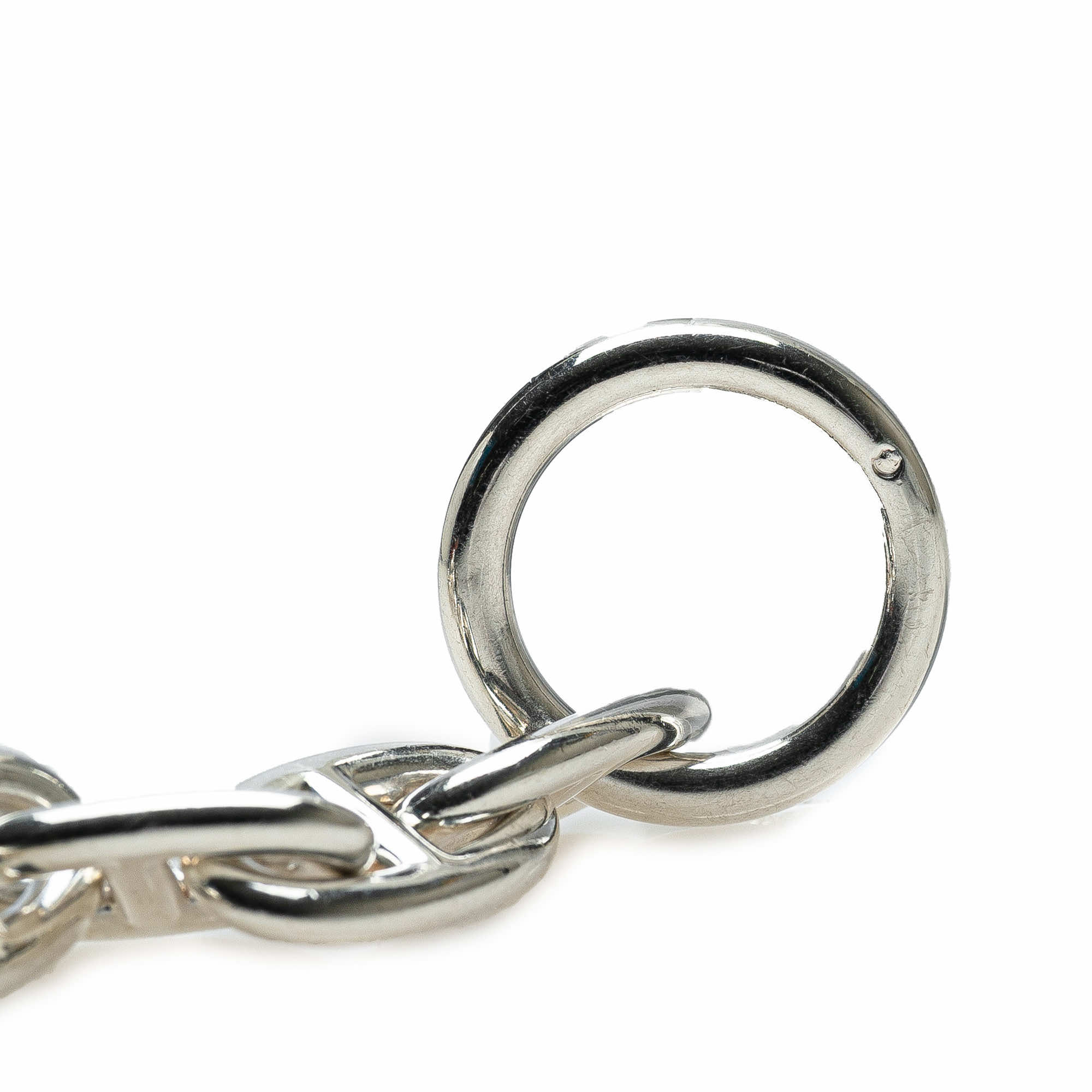 Hermès Small Sterling Silver Chaine d'Ancre Bracelet GM - Detail 1