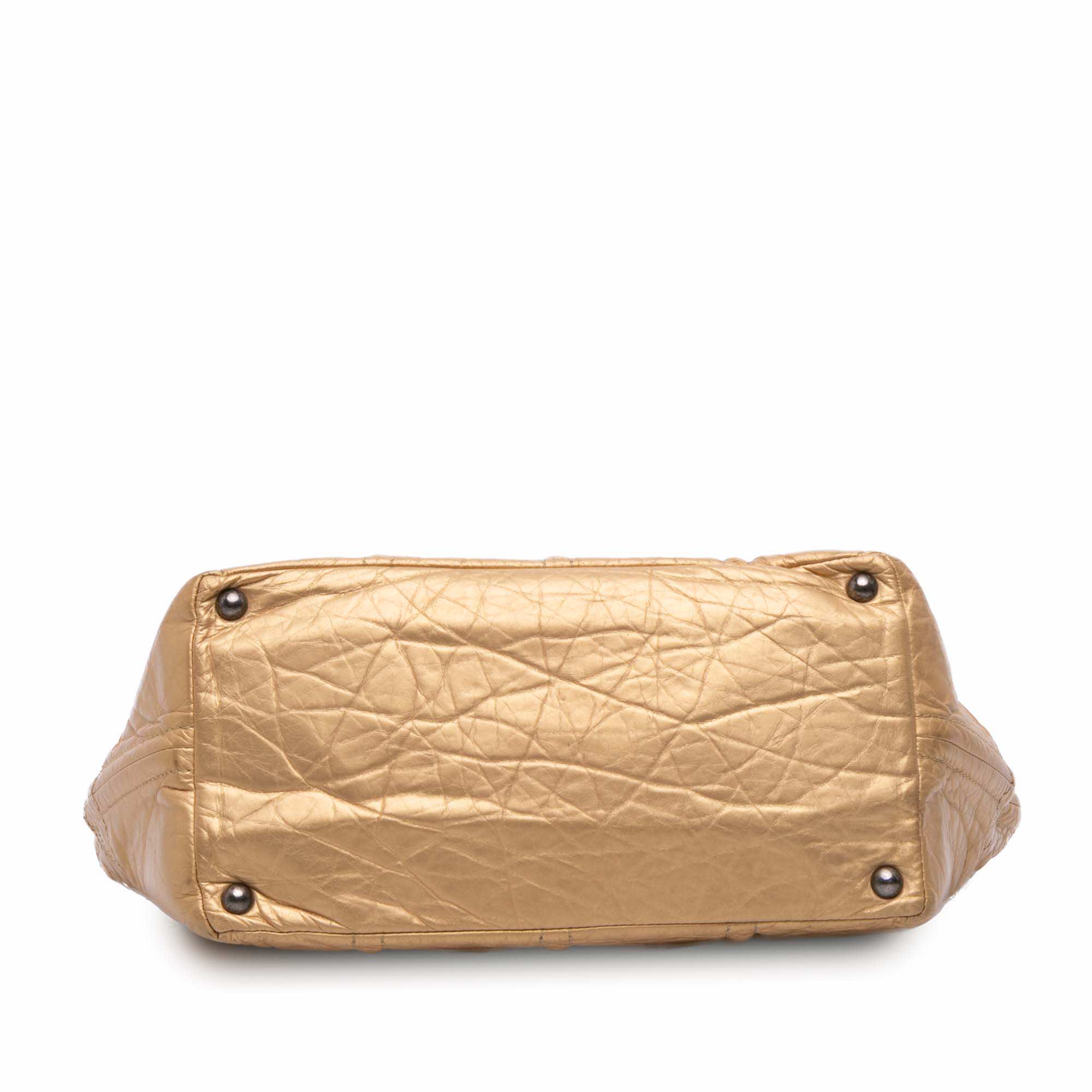 Chanel Distressed Calfskin Shopping In Moscow Tote - Image 6