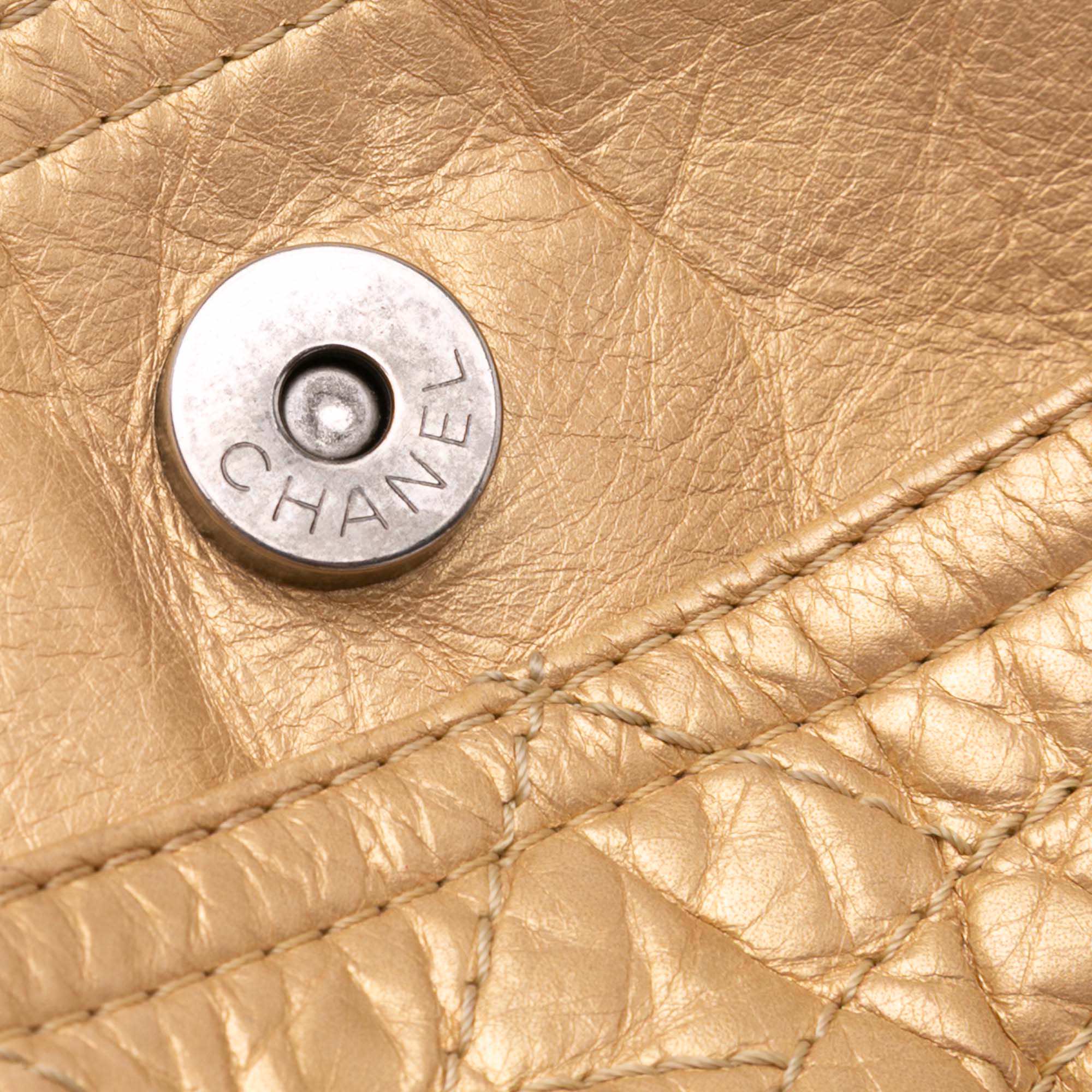 Chanel Distressed Calfskin Shopping In Moscow Tote - Image 10