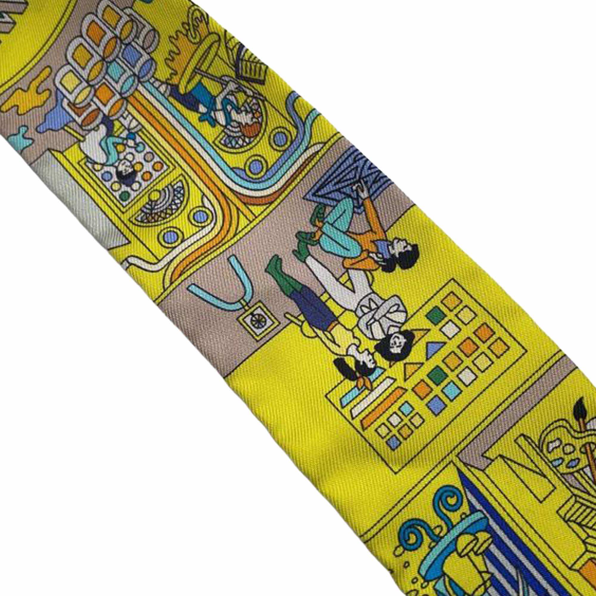 Hermès La Maison des Carres Silk Twilly Scarf - 4